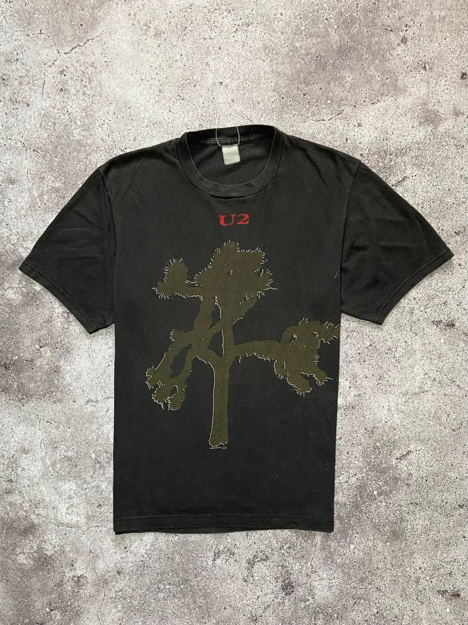 Band Tees × Vintage Vintage 1987 The Joshua Tree Tour T-Shirt rare 80s Size US M / EU 48-50 / 2 - 1 Thumbnail