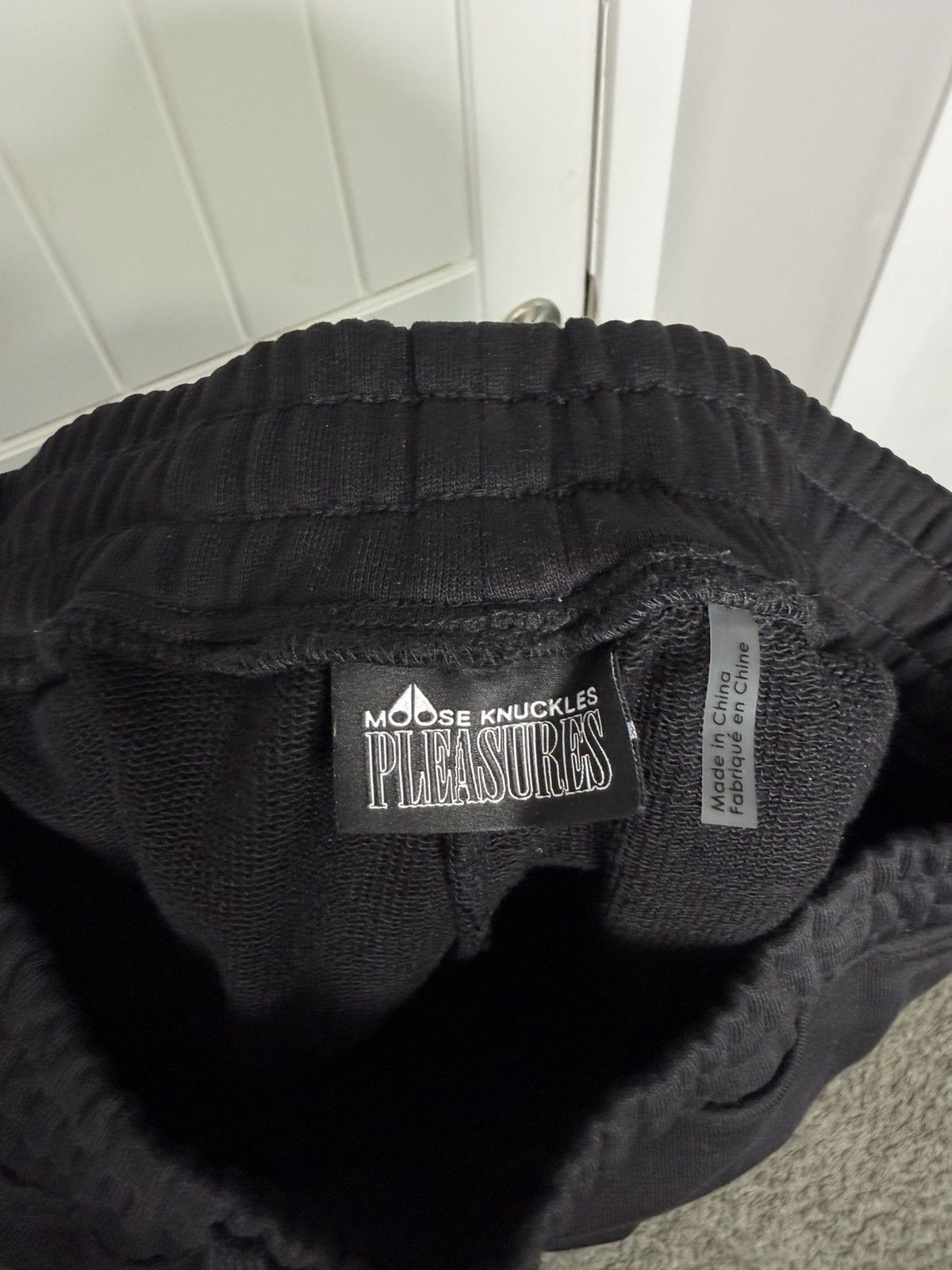 Pleasures Pleasures Black Moose Look Sweatpants Size/Medium Size US 33 - 2 Thumbnail