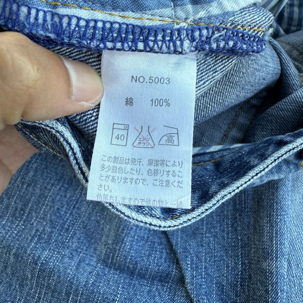 Japanese Brand VINTAGE CLEF DE SOL FADED RIPPEP JEAN DENIM PANTS Size US 33 - 13 Thumbnail