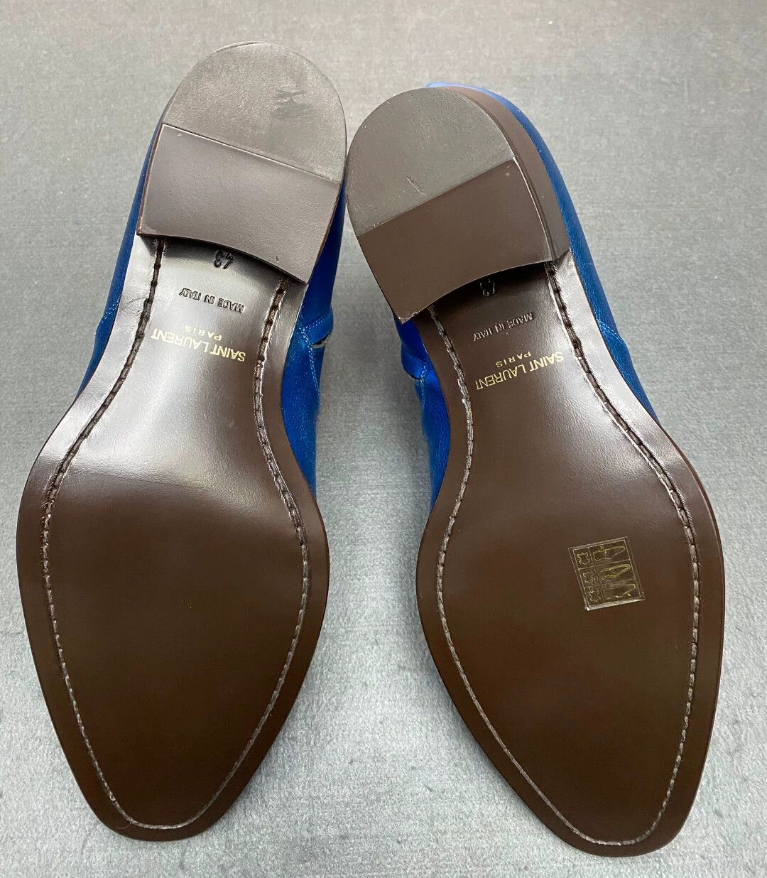 Saint Laurent Paris SAINT LAURENT SLP blue boots 43 NEW RARE Size US 10 / EU 43 - 5 Thumbnail