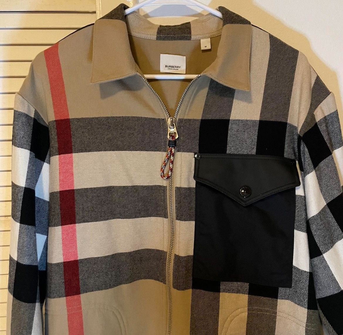 Burberry Burberry Beige Check Hatcher Shirt Size US M / EU 48-50 / 2 - 2 Thumbnail