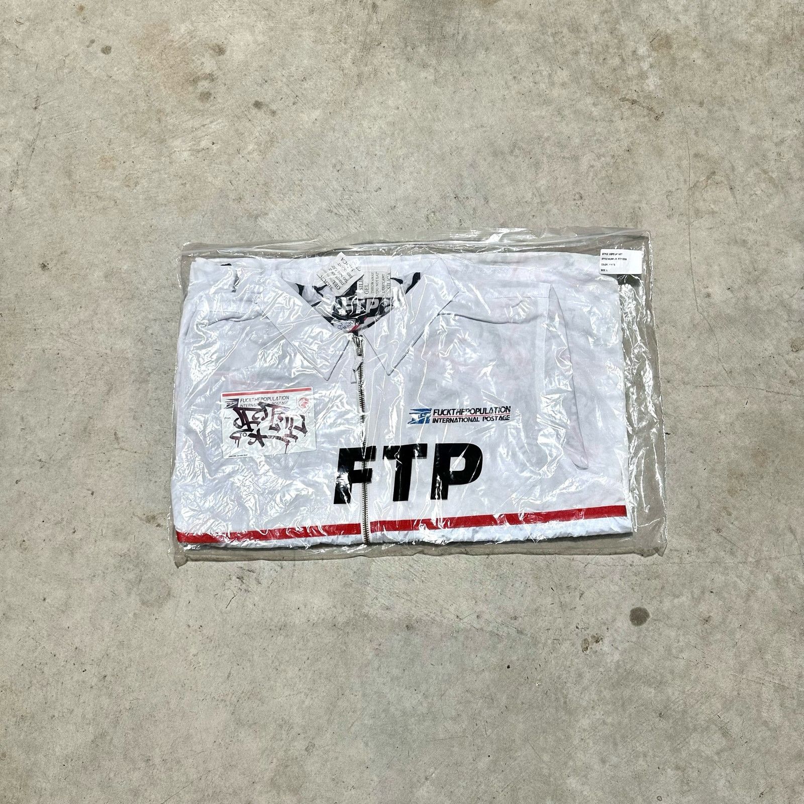image of Ftp Usps Jacket Size Large In Men in White
