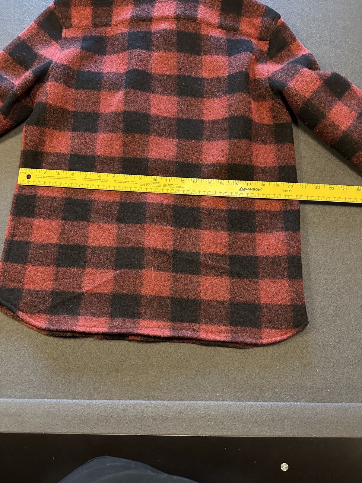 RRL Ralph Lauren RRL Buffalo Plaid Rough Wool Jacket Size US M / EU 48-50 / 2 - 6 Thumbnail