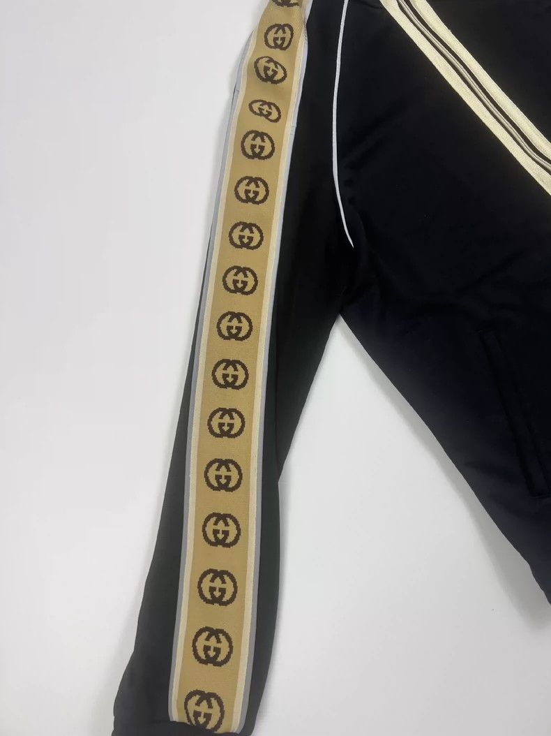 Gucci Gucci Black 3m reflective string logo school uniform jacket Size US S / EU 44-46 / 1 - 2 Thumbnail