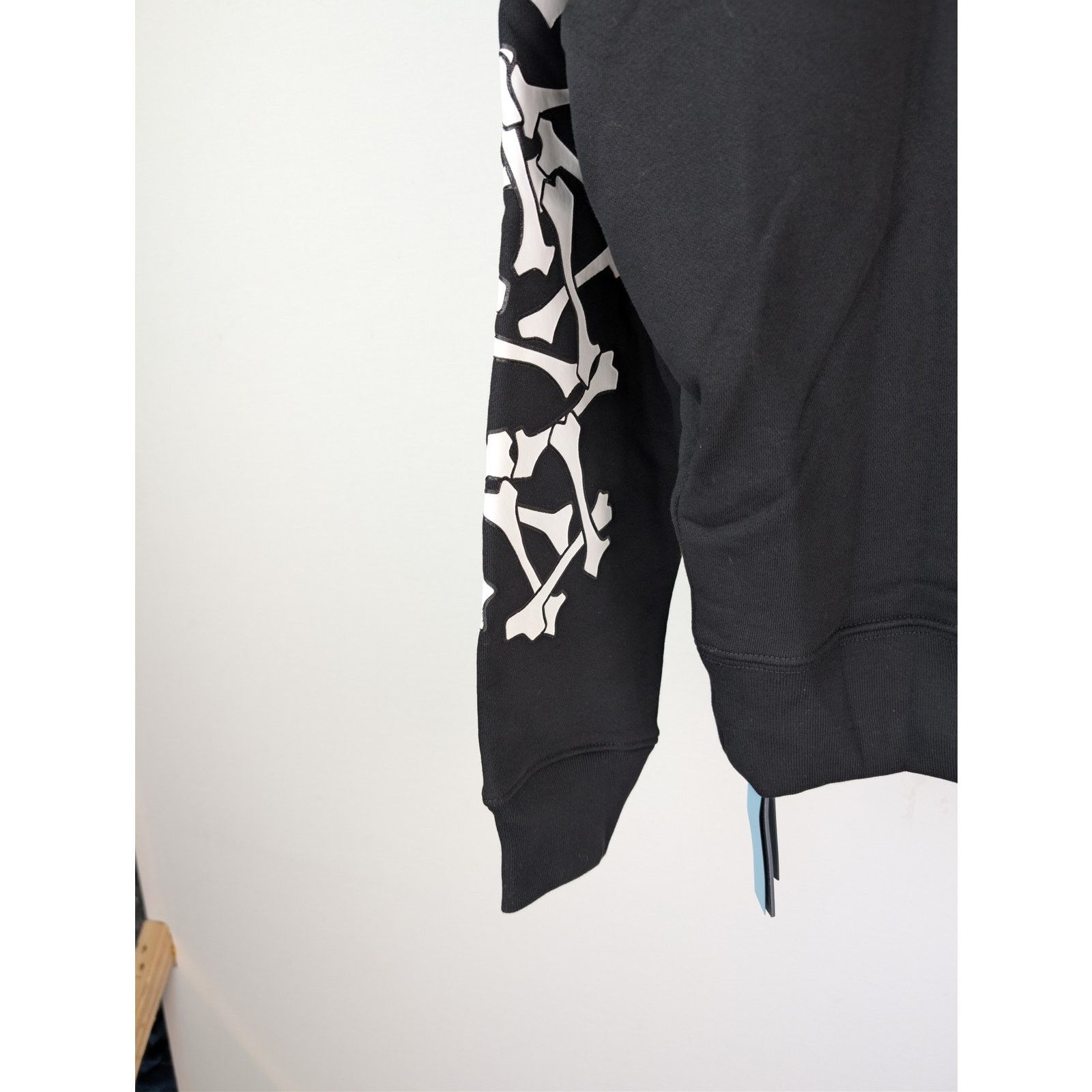 Amiri o1rshd1 Bones Stacked Hoodie in Black 2XL Size US XXL / EU 58 / 5 - 10 Thumbnail