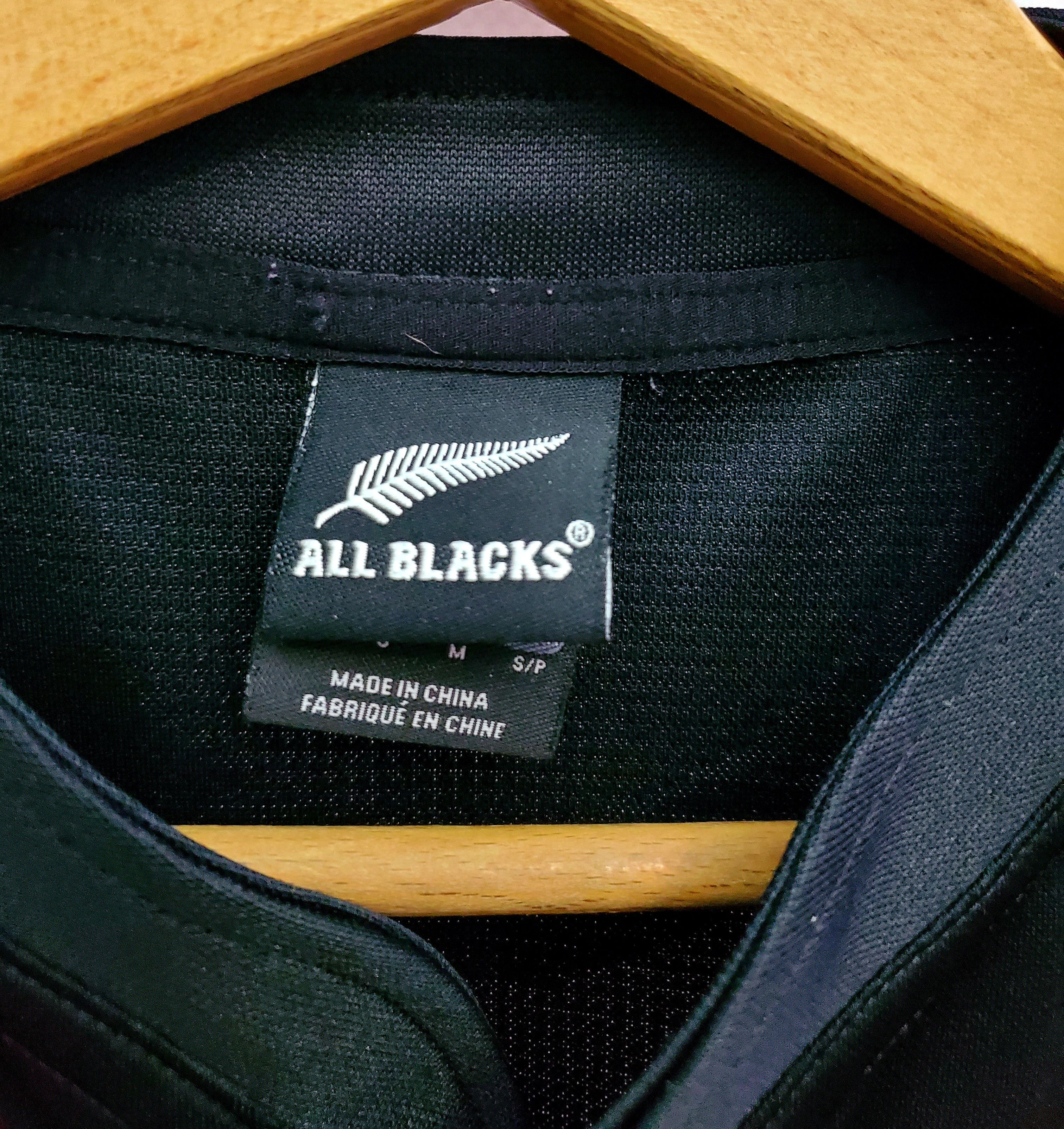 Adidas × Canterbury of New Zealand NEW ZEALAND JERSEY RUGBY ALL BLACKS perfect condition S,M Size US S / EU 44-46 / 1 - 3 Thumbnail