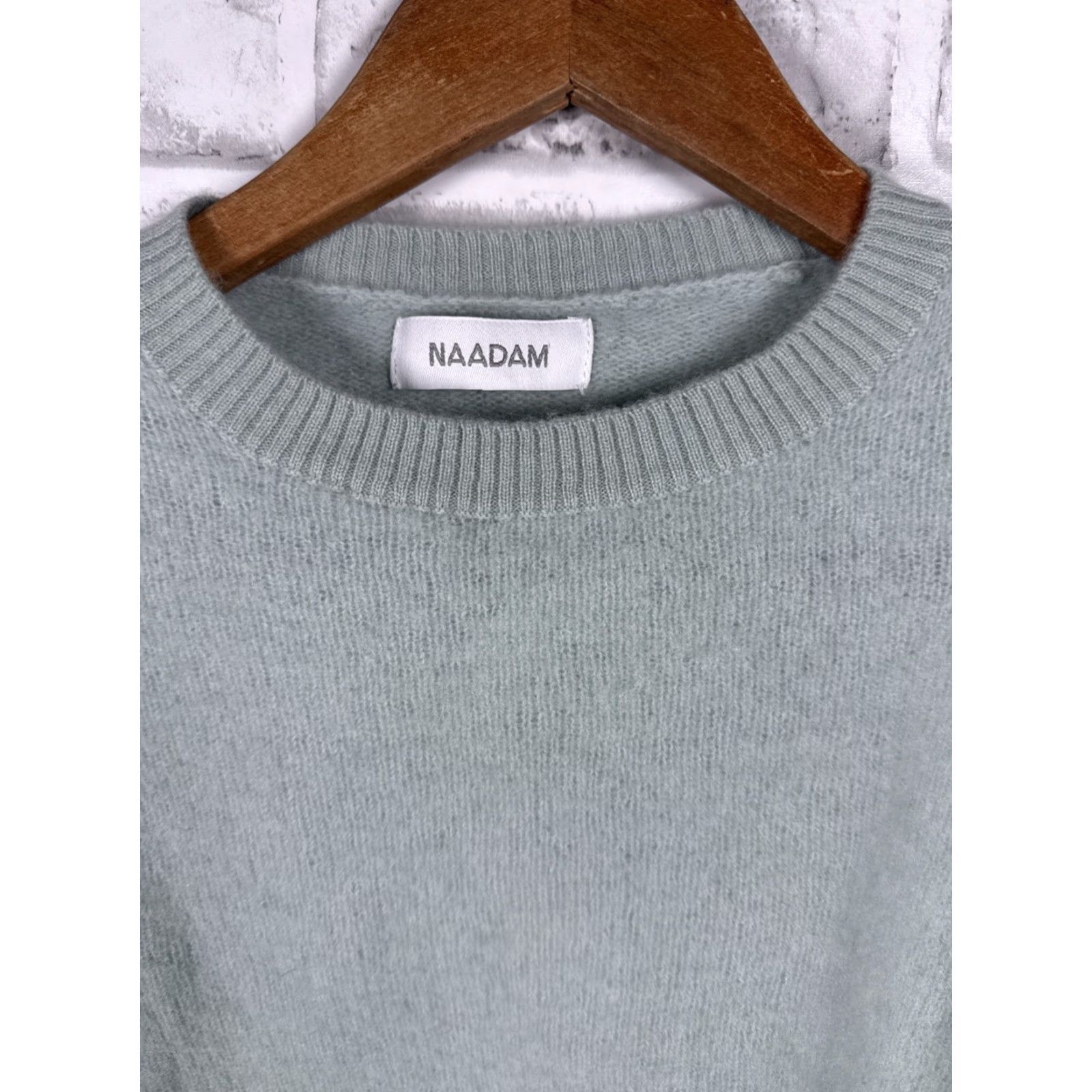 NAADAM Naadam 100% Cashmere Luxury Sweater Blue XS Size Size XS / US 0-2 / IT 36-38 - 2 Thumbnail