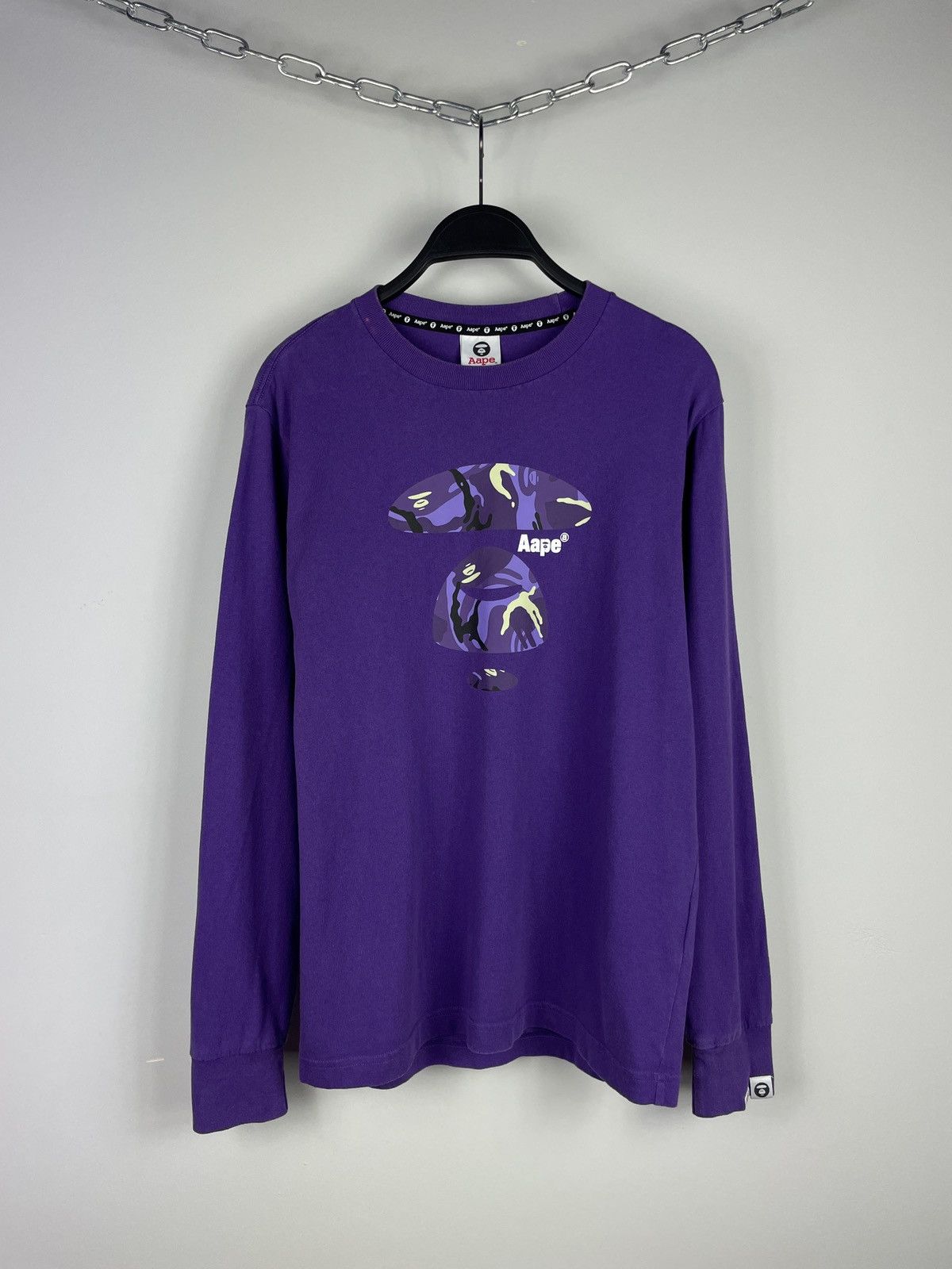 Aape Aape by A Bathing Ape Long Sleeve Size US S / EU 44-46 / 1 - 1 Thumbnail