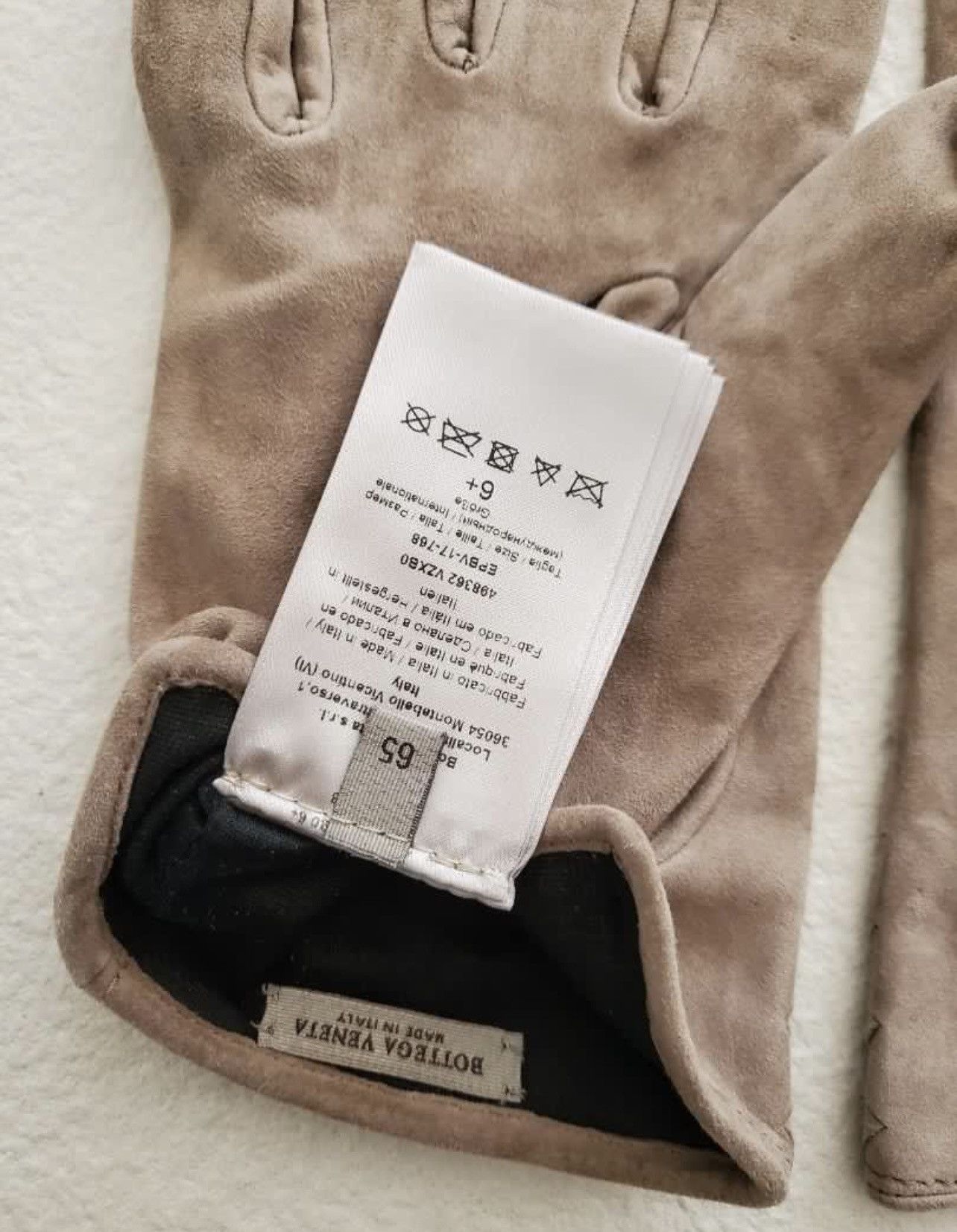 Bottega Veneta 👐🏾Bottega Veneta woven leather gloves Size ONE SIZE - 4 Thumbnail