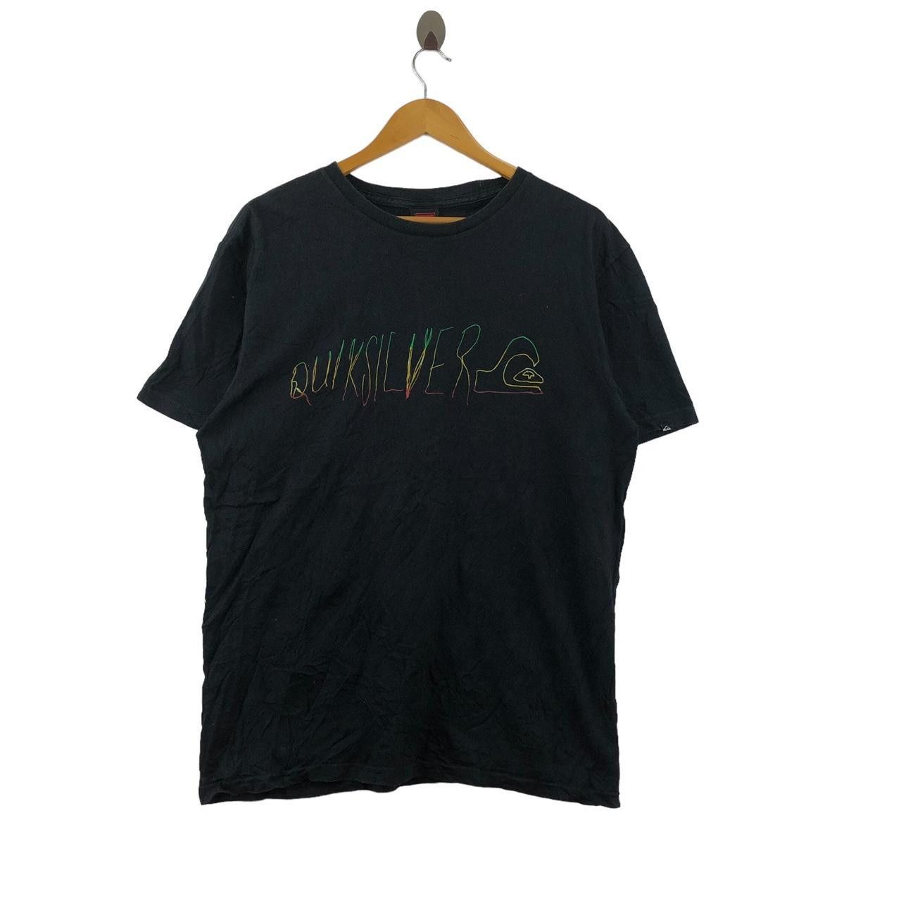Quiksilver Vintage QUIKSILVER SURFING Signature Logo Tee Shirt Size US L / EU 52-54 / 3 - 1 Thumbnail