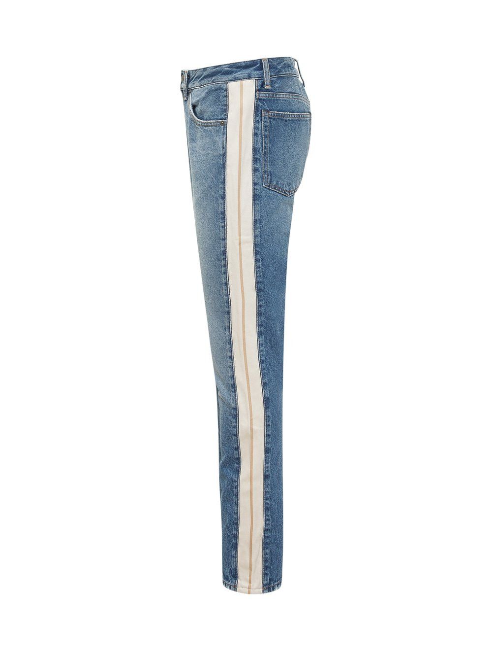 Palm Angels o1y0325 Denim Pant in Blue Size US 29 - 2 Thumbnail