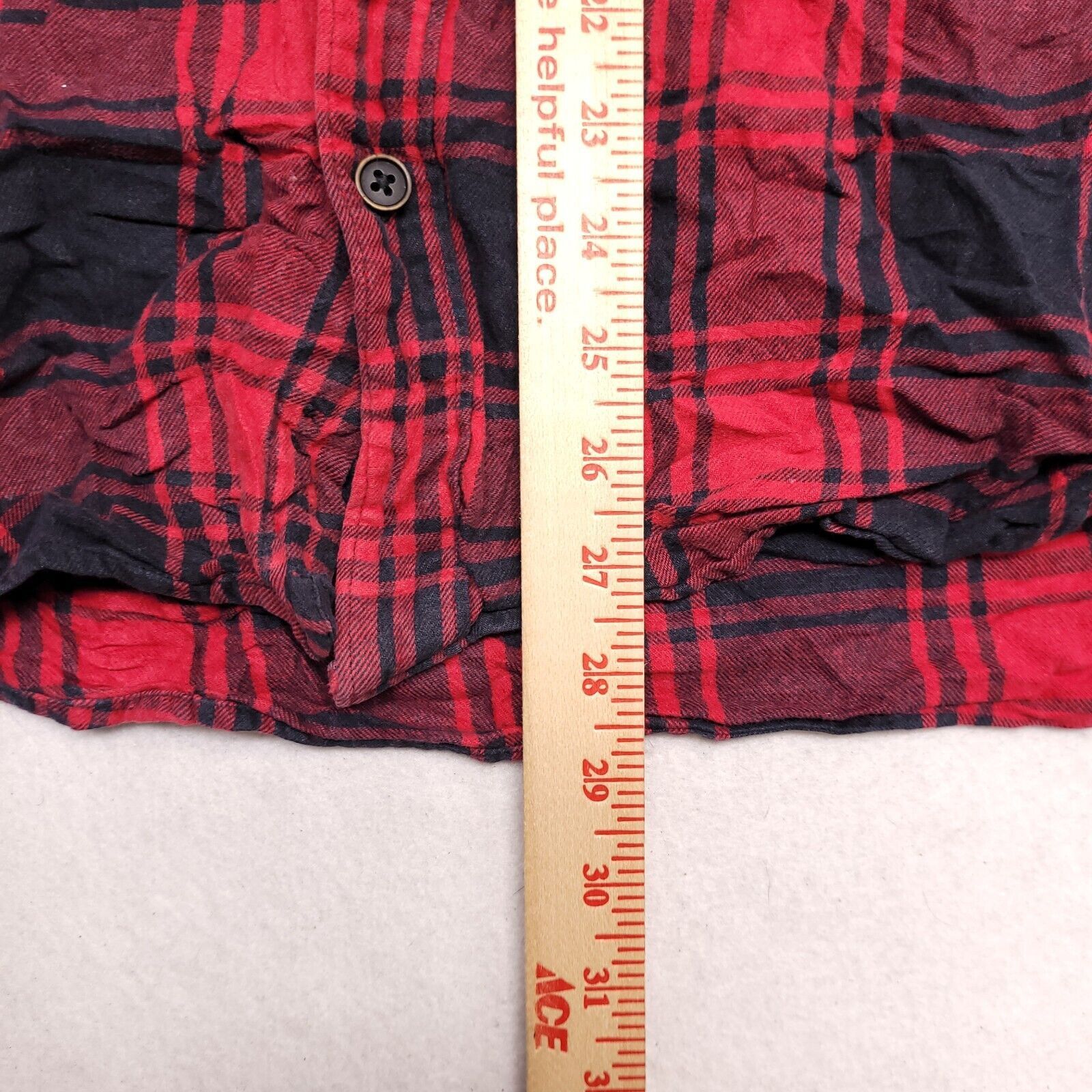 Urban Pipeline Urban Pipeline Tartan Flannel Shirt Mens Size XL Red Black Size US XL / EU 56 / 4 - 8 Thumbnail