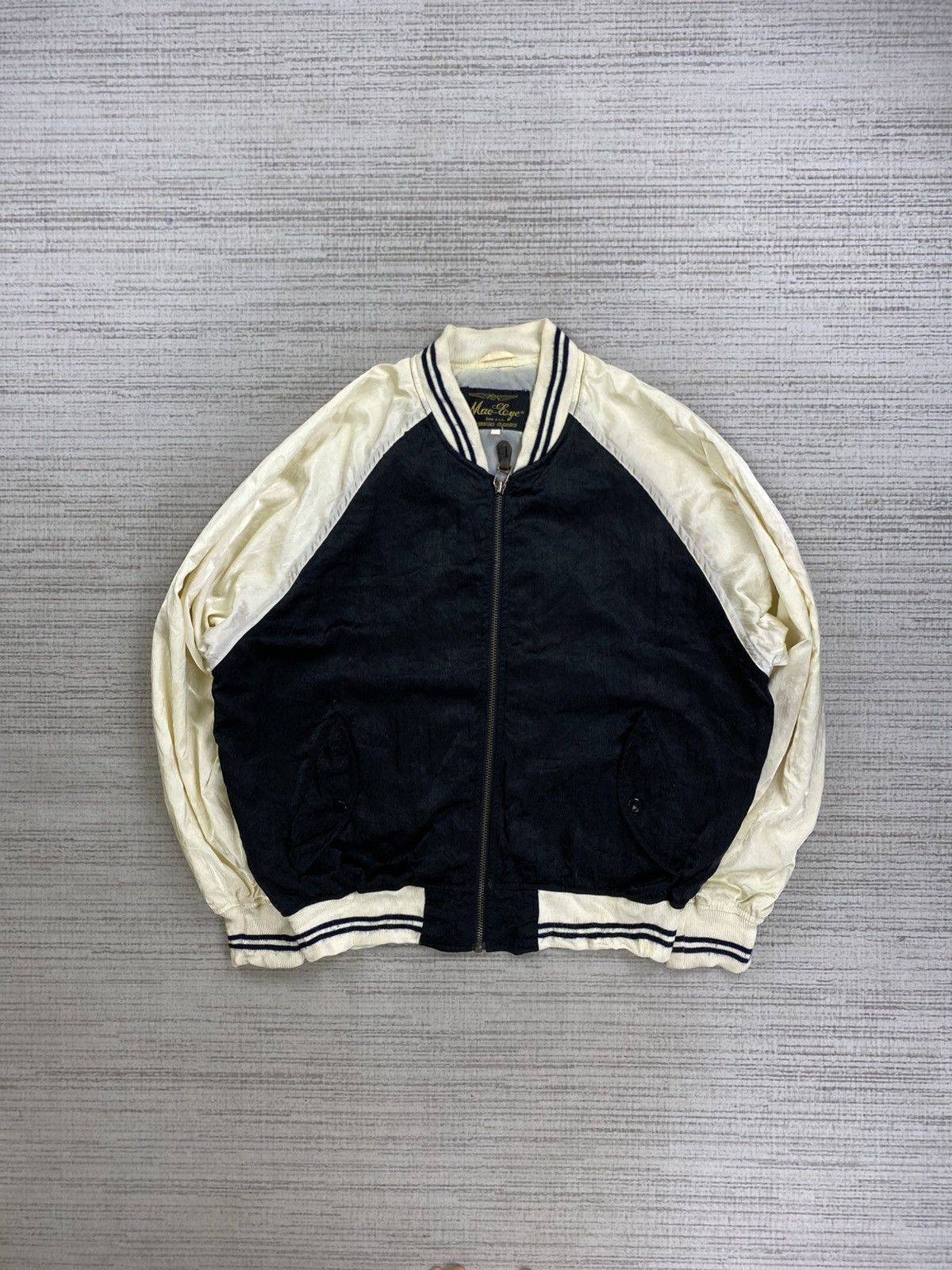 Japanese Brand × Vintage Vintage 80s American Classic Sukajan Bombers Jacket Size US XL / EU 56 / 4 - 2 Thumbnail