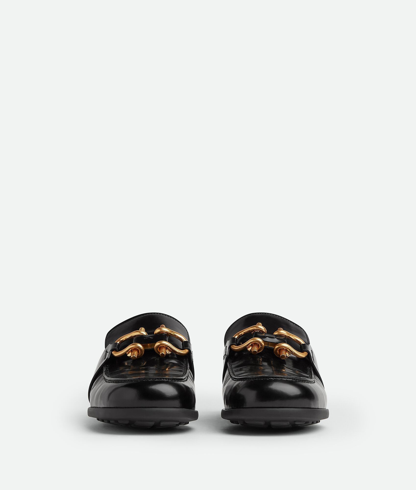 Bottega Veneta o1bcso1str0225 Monsieur Loafers in Black Size US 10.5 / IT 40.5 - 2 Thumbnail