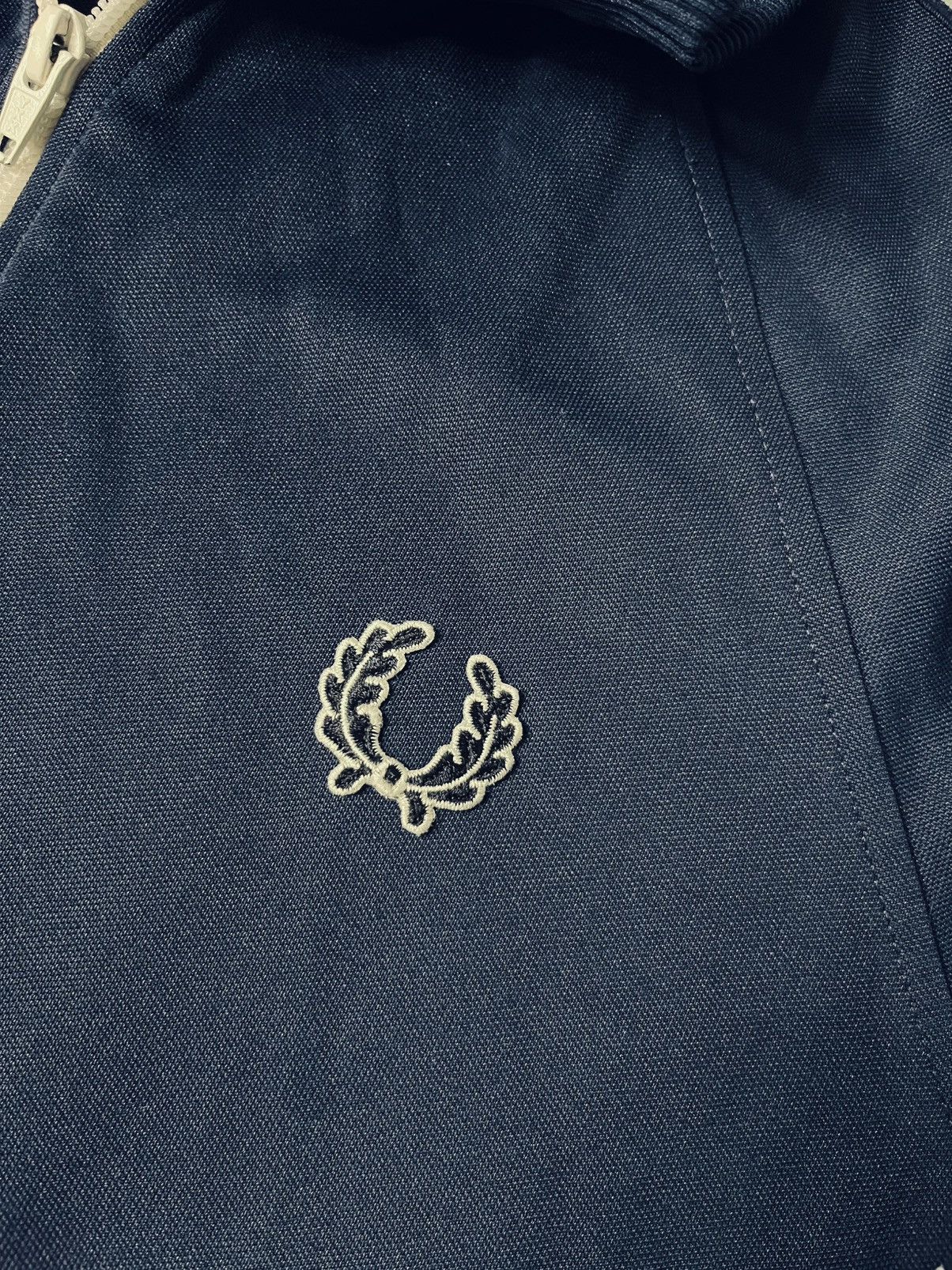 Fred Perry × Vintage Zip Up Sweatshirt Fred Perry Lampas Casual Monogram Size US M / EU 48-50 / 2 - 4 Thumbnail