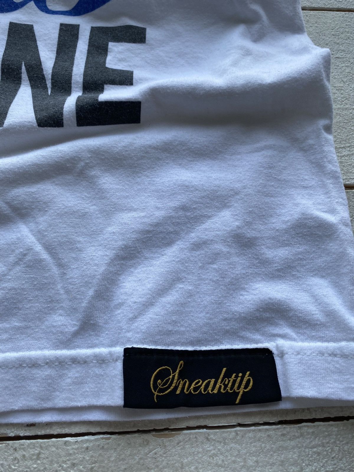 Vintage 90s Sneaktip USA "I GOT 99 PROBLEMS" Logo Art White Mens Tee Size US M / EU 48-50 / 2 - 6 Thumbnail