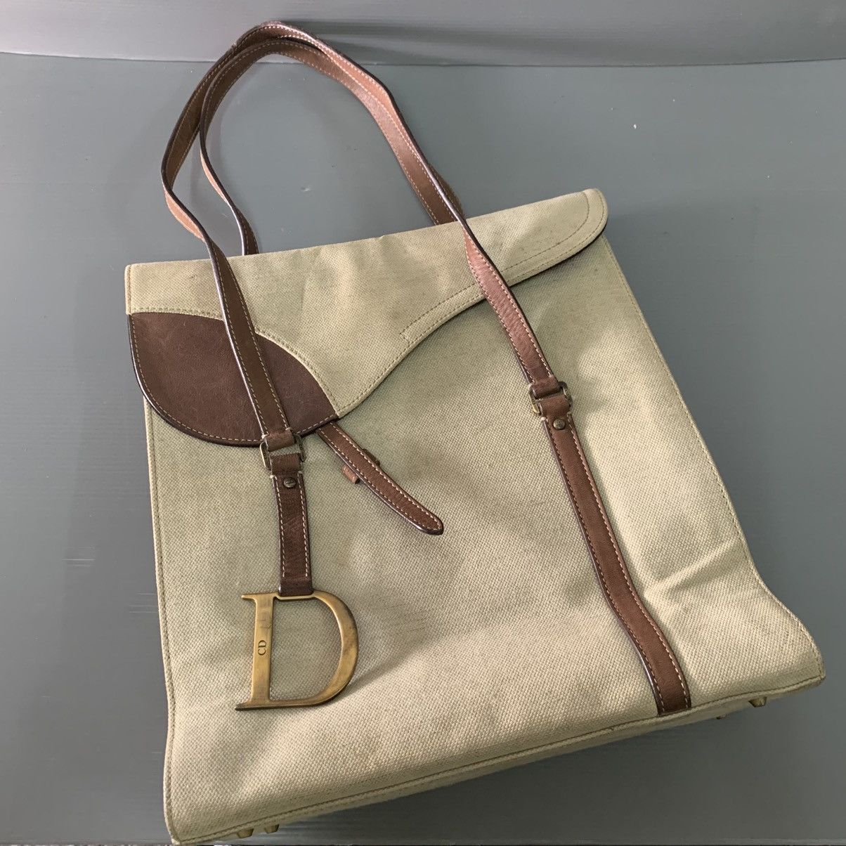 Christian Dior Monsieur Christian Dior Monogram Large Shoulder Bag Size ONE SIZE - 8 Thumbnail
