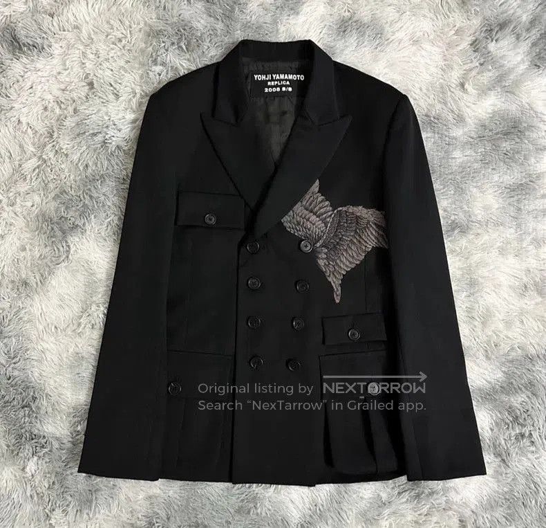Yohji Yamamoto Yohji Yamamoto Replica Double-Breasted Coat. Size US M / EU 48-50 / 2 - 3 Thumbnail