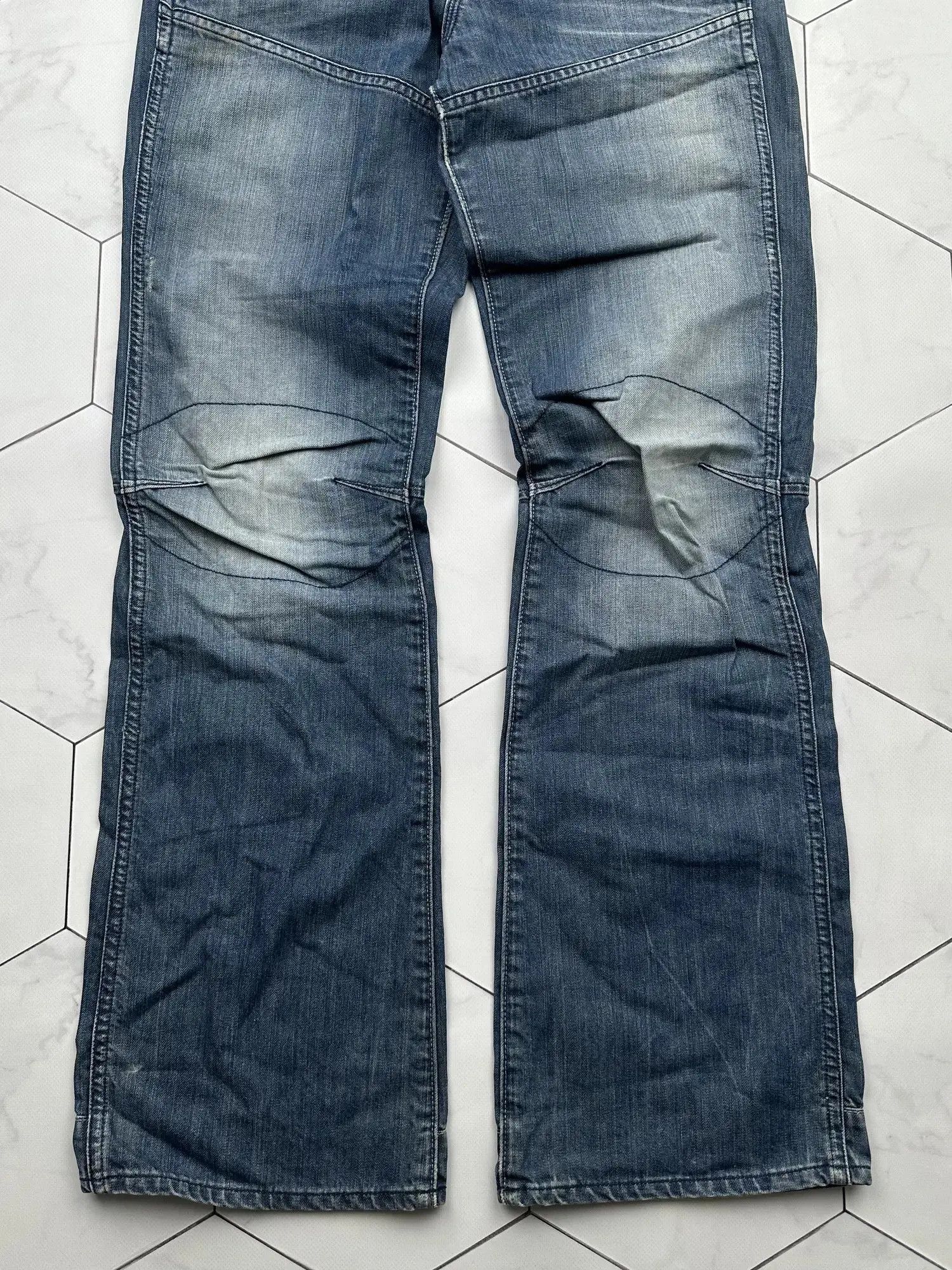 G-Star G Star Raw Vintage Flare Jeans (B229) Size 28" / US 6 / IT 42 - 3 Thumbnail