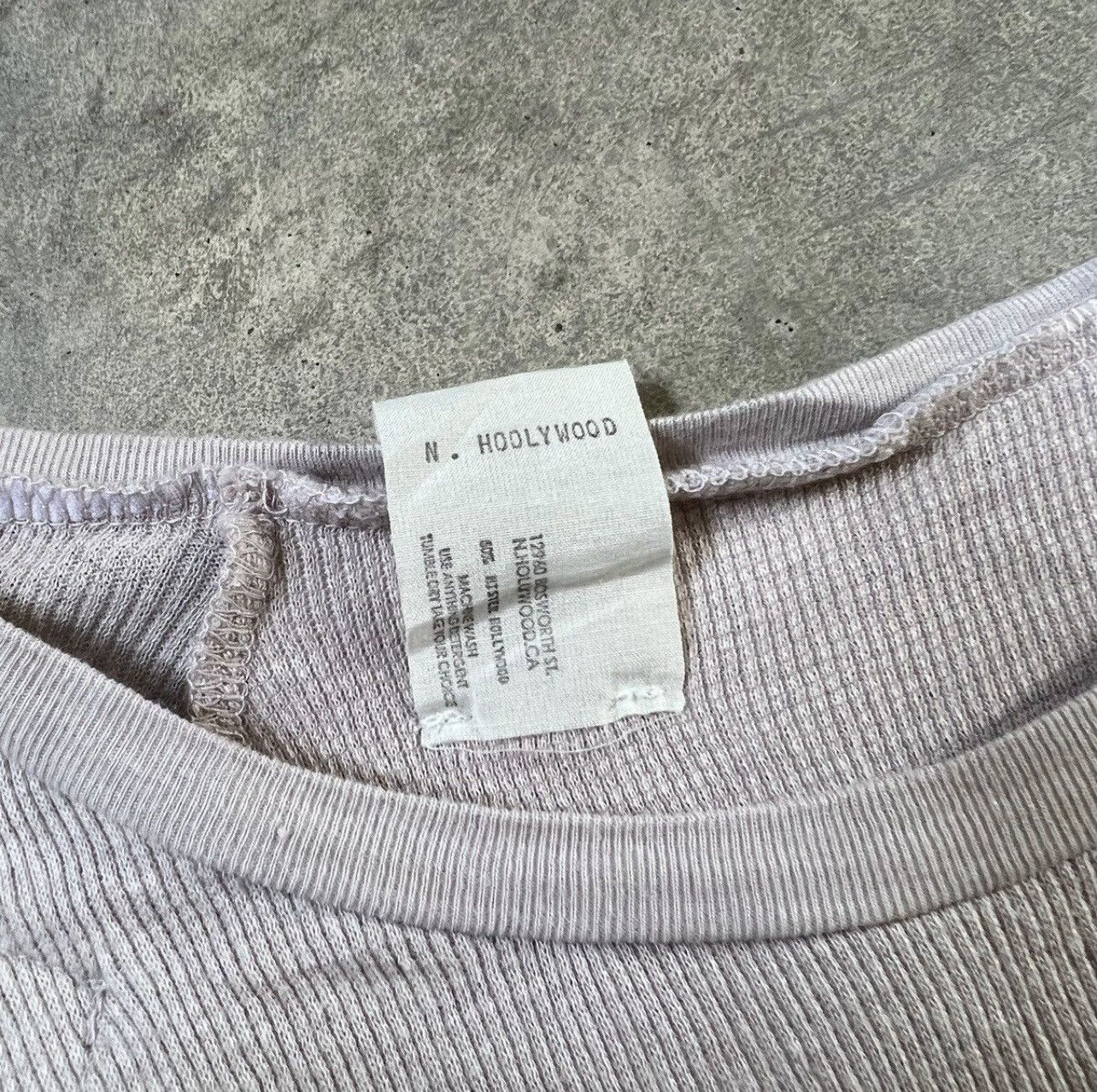 N.Hoolywood 2000s N.Hoolywood Ribbe Longsleeve Archive Shirt Size US S / EU 44-46 / 1 - 3 Thumbnail