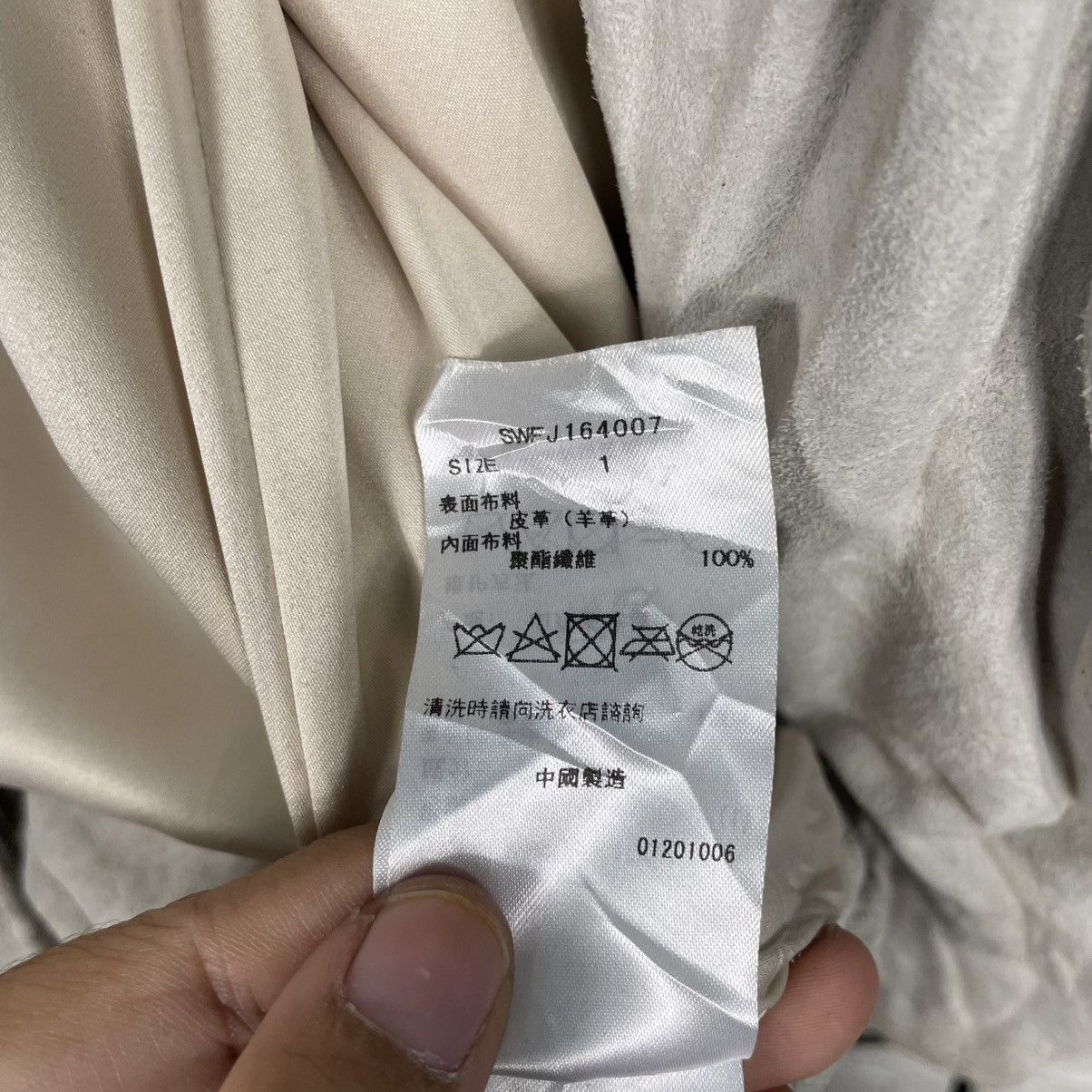 Japanese Brand Snidel Double Colar Leather Jacket Size S / US 4 / IT 40 - 20 Thumbnail