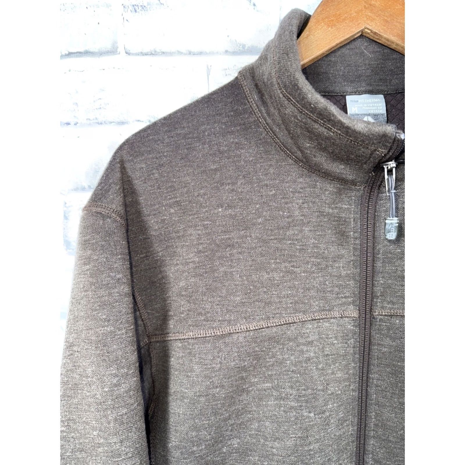 Nike ACG VINTAGE Nike ACG Softshell Jacket Mens M Brown Classic 90s Streetwear Zip Pockets Size US L / EU 52-54 / 3 - 6 Thumbnail