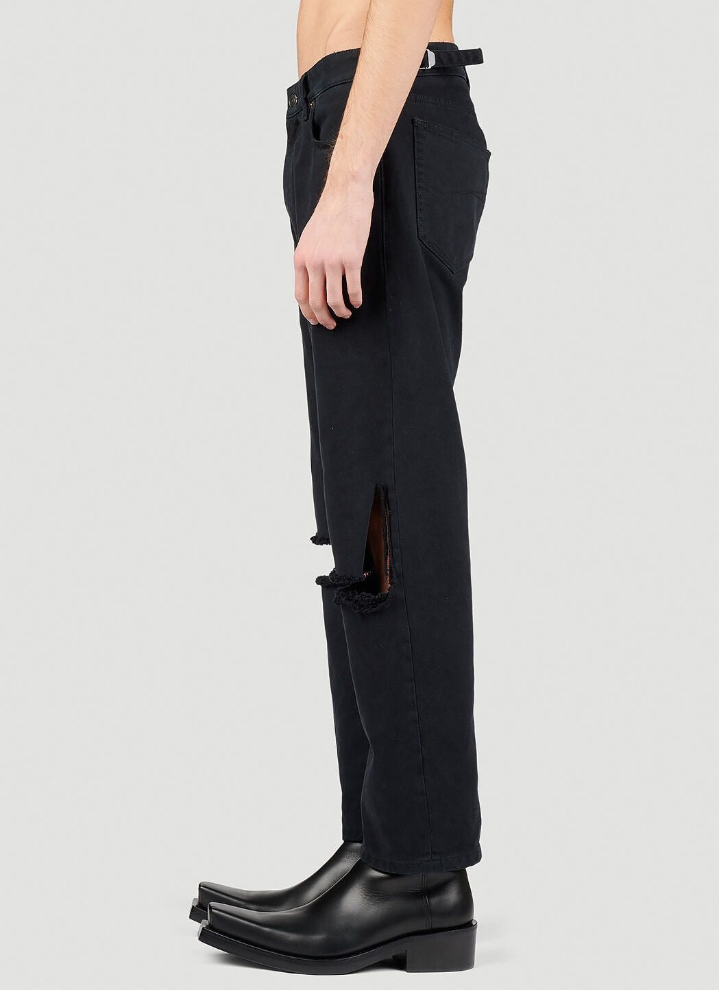 Balenciaga Balenciaga Destroyed Skater Jeans Size US 30 / EU 46 - 5 Thumbnail