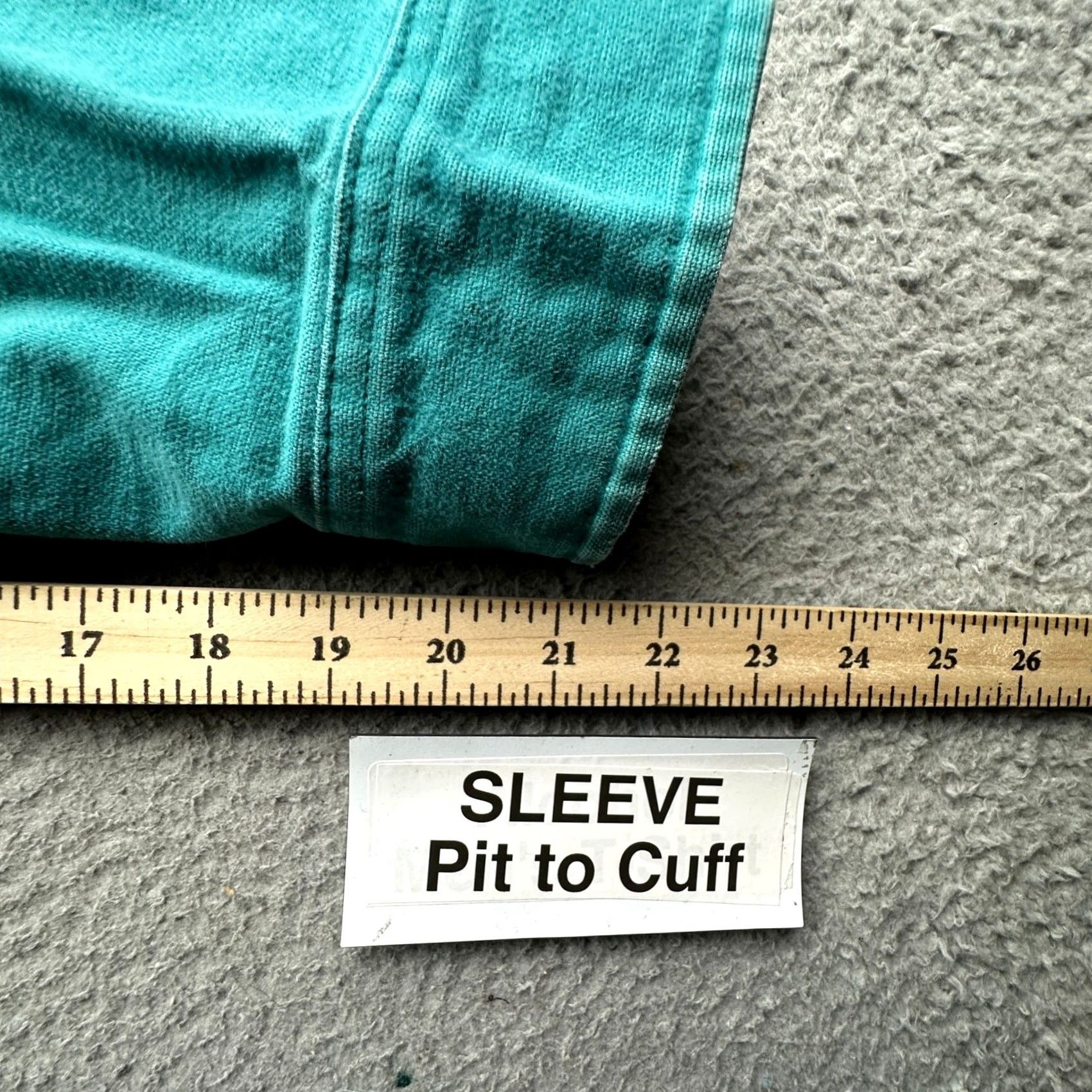 Vintage VINTAGE Woolrich Chamois Flannel Long Sleeve Shirt Mens XL Teal Green Size US XL / EU 56 / 4 - 5 Thumbnail