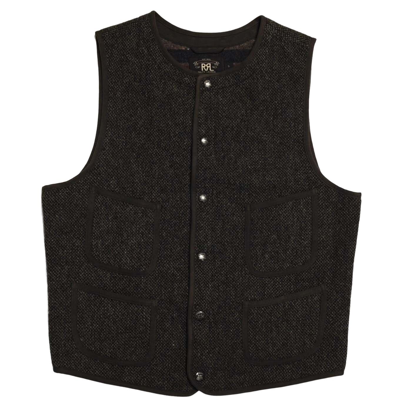 RRL Ralph Lauren RRL Wool Tweed Vest Size S Size 36R - 1 Thumbnail