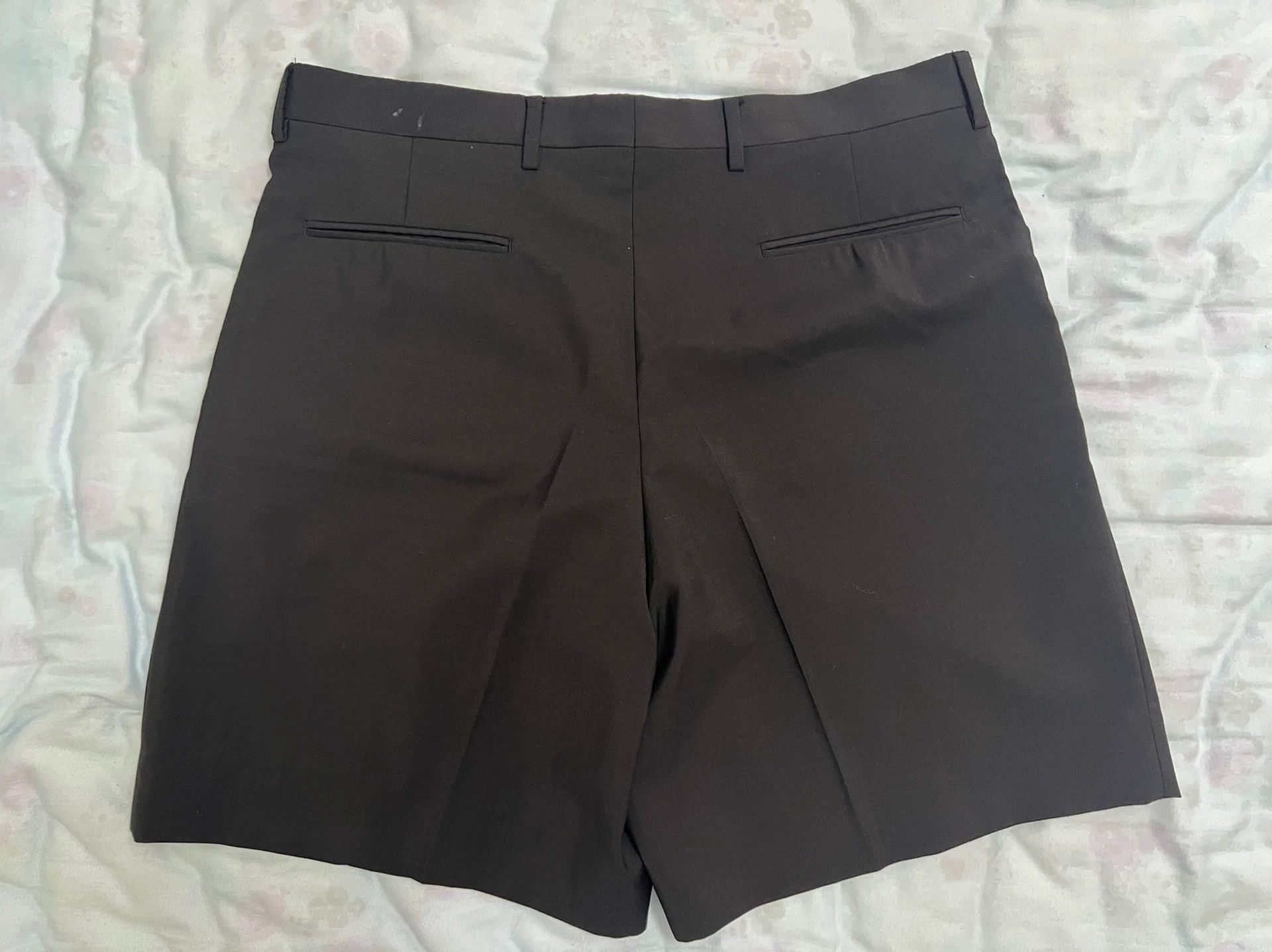 Dior Dior Basic Wool Short Black 52 (Men's) Size US 36 / EU 52 - 3 Thumbnail