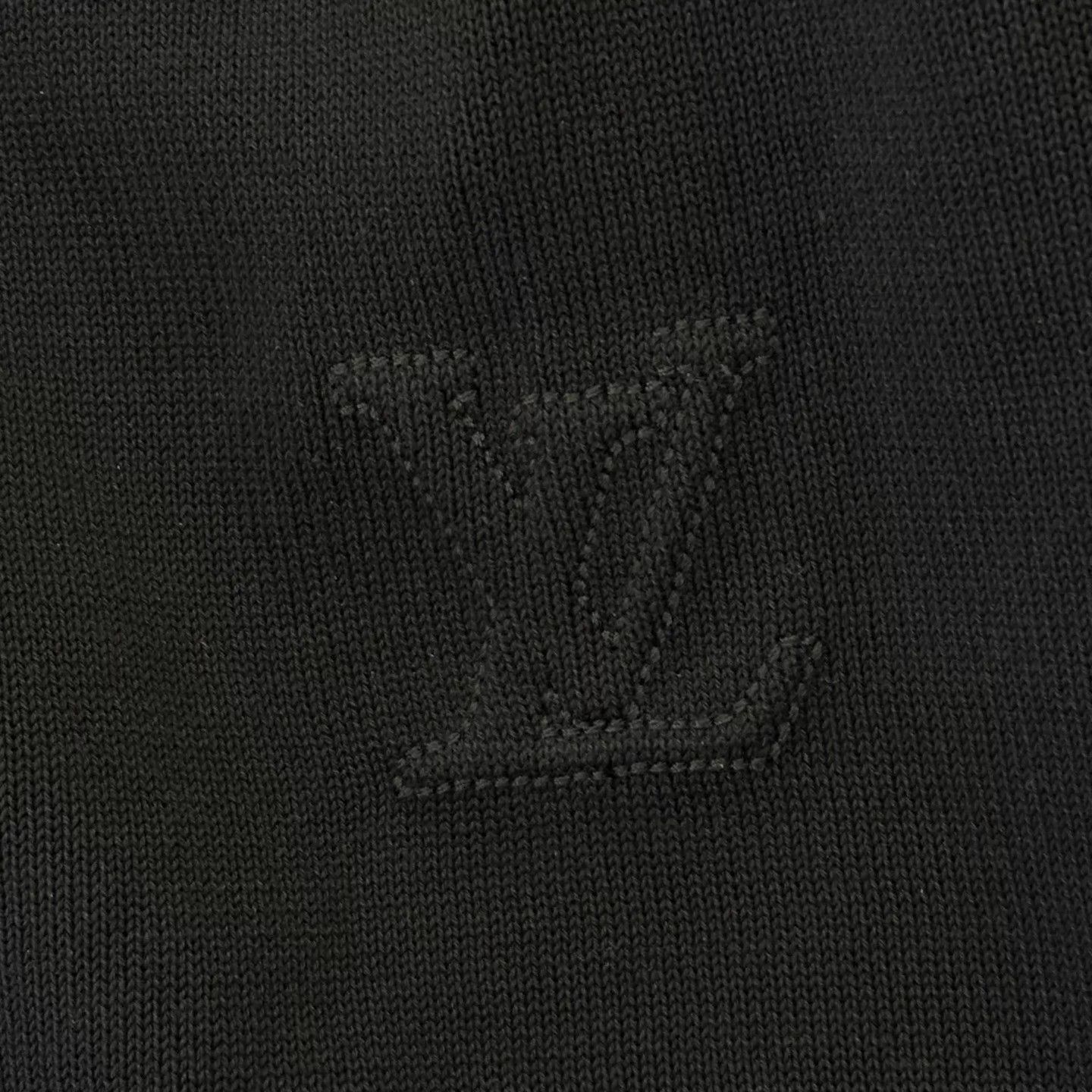 Louis Vuitton Black Short-Sleeve Shirt with Contrast Sleeves - Size S Size US S / EU 44-46 / 1 - 7 Thumbnail