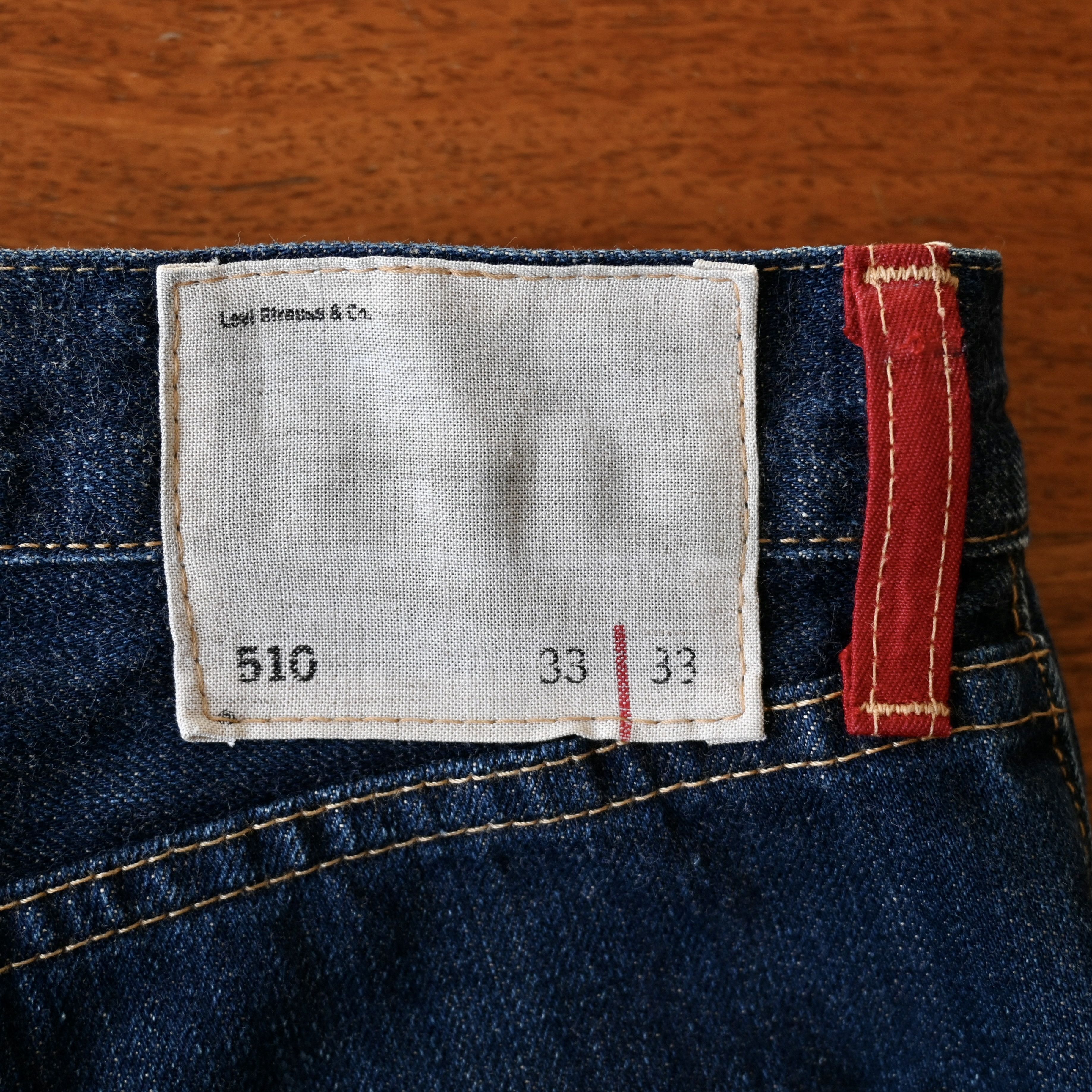 Levi's VTG 2002 Levi's Red Loop straight jeans, made in Japan Size US 33 - 13 Thumbnail