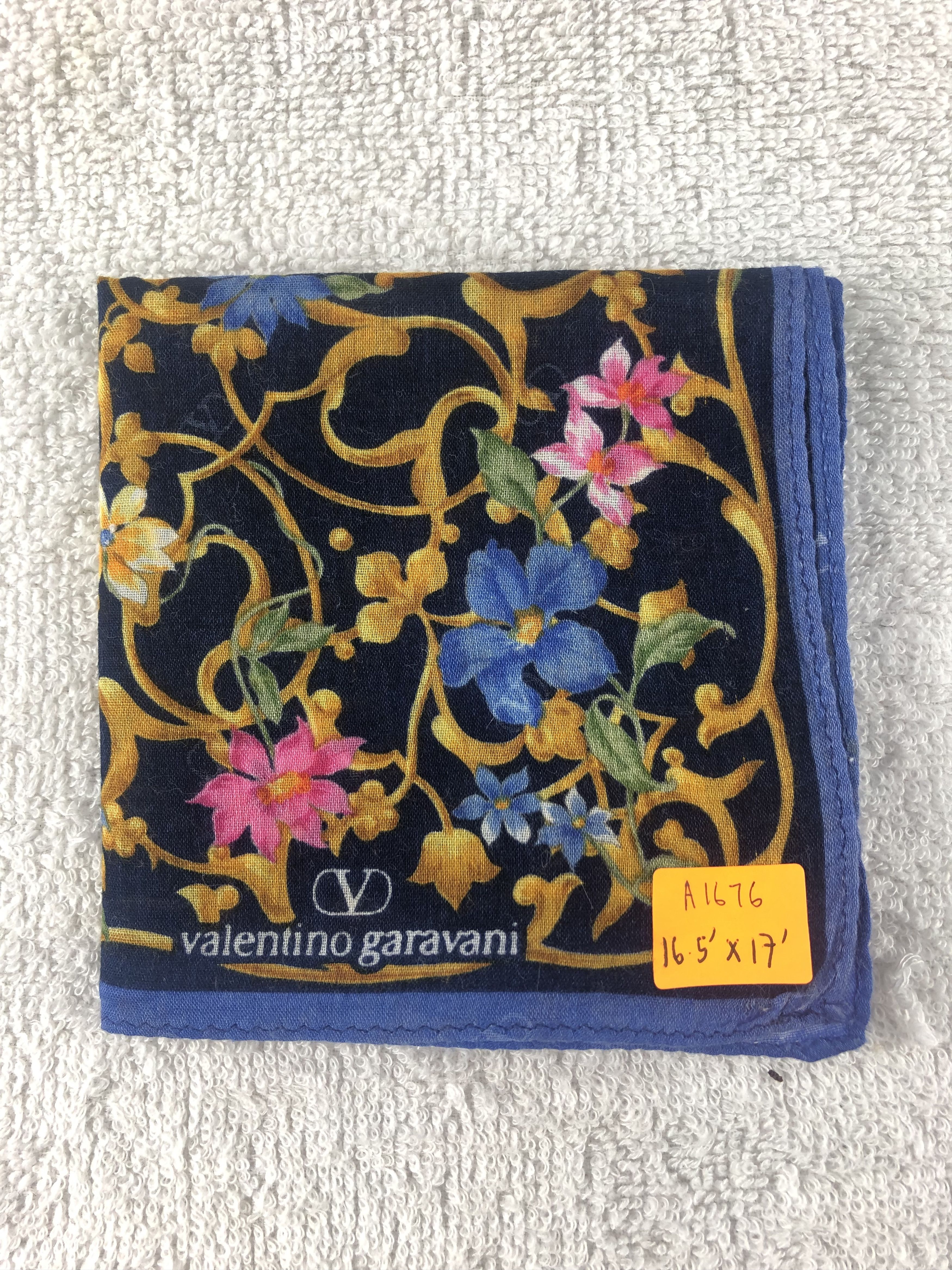 Valentino × Vintage Valentino Garavani Handkerchief / Bandana / Neckerchief Size ONE SIZE - 6 Thumbnail