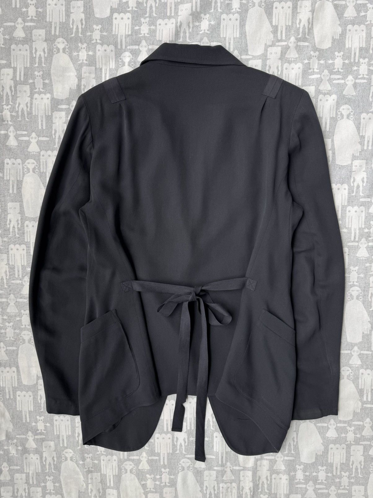 Ann Demeulemeester Ann Demeulemeester SS92 Back Straps Tailored Jacket Size XS / US 0-2 / IT 36-38 - 6 Thumbnail