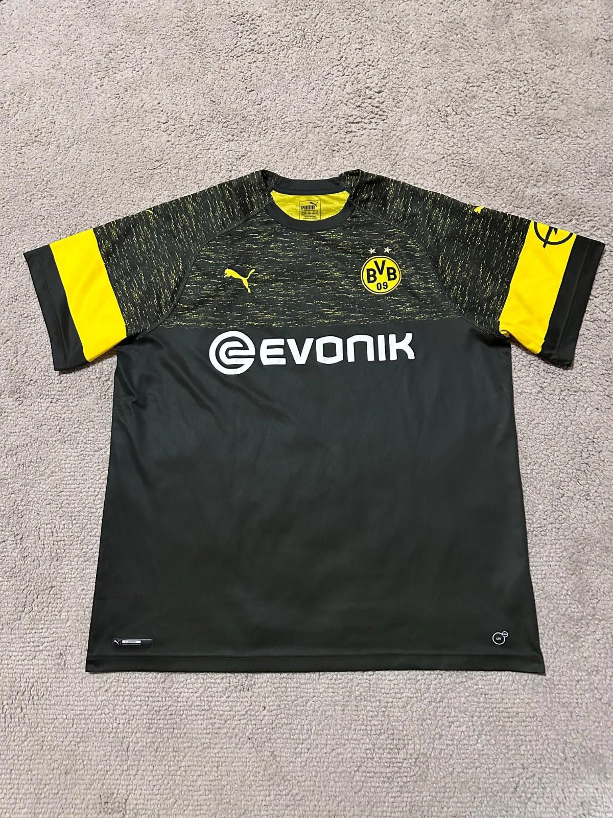 Puma Borussia Dortmund Puma 2018/19 Football Shirt Soccer Jersey Size US XXL / EU 58 / 5 - 1 Thumbnail