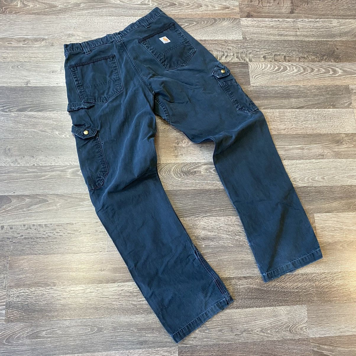Carhartt × Vintage Carhartt cargo carpenter workwear pants Size US 33 - 5 Thumbnail