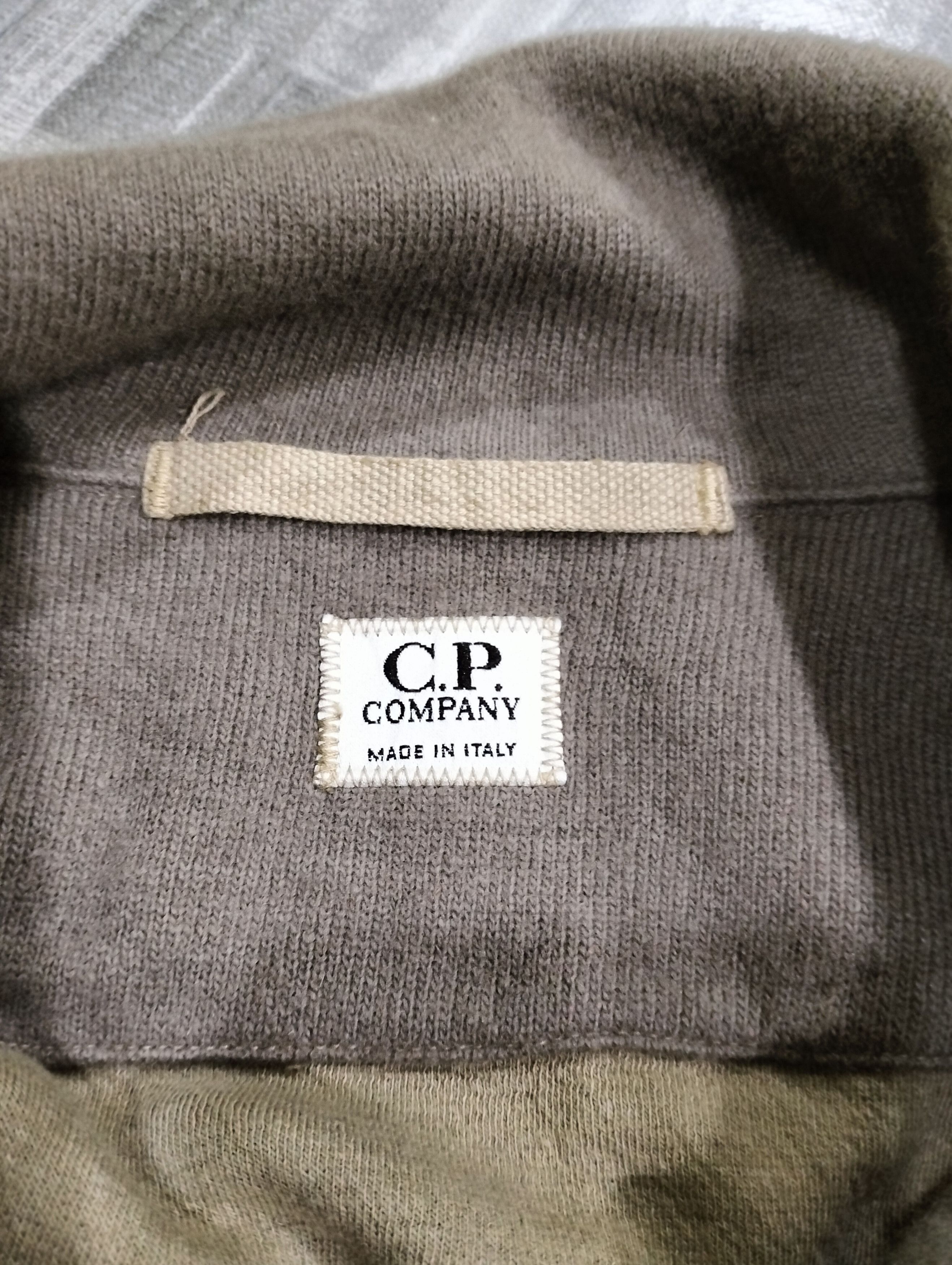 C.P. Company Vintage C.P. Company Collared Wool Half Zip Sweatshirt Size US S / EU 44-46 / 1 - 12 Thumbnail