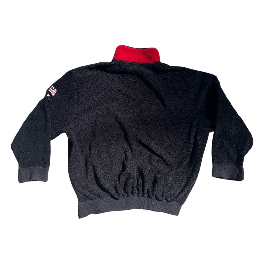 Polo Ralph Lauren × Ralph Lauren × Vintage Polo Ralph Lauren USA Quarter Zip Fleece Size US L / EU 52-54 / 3 - 5 Thumbnail