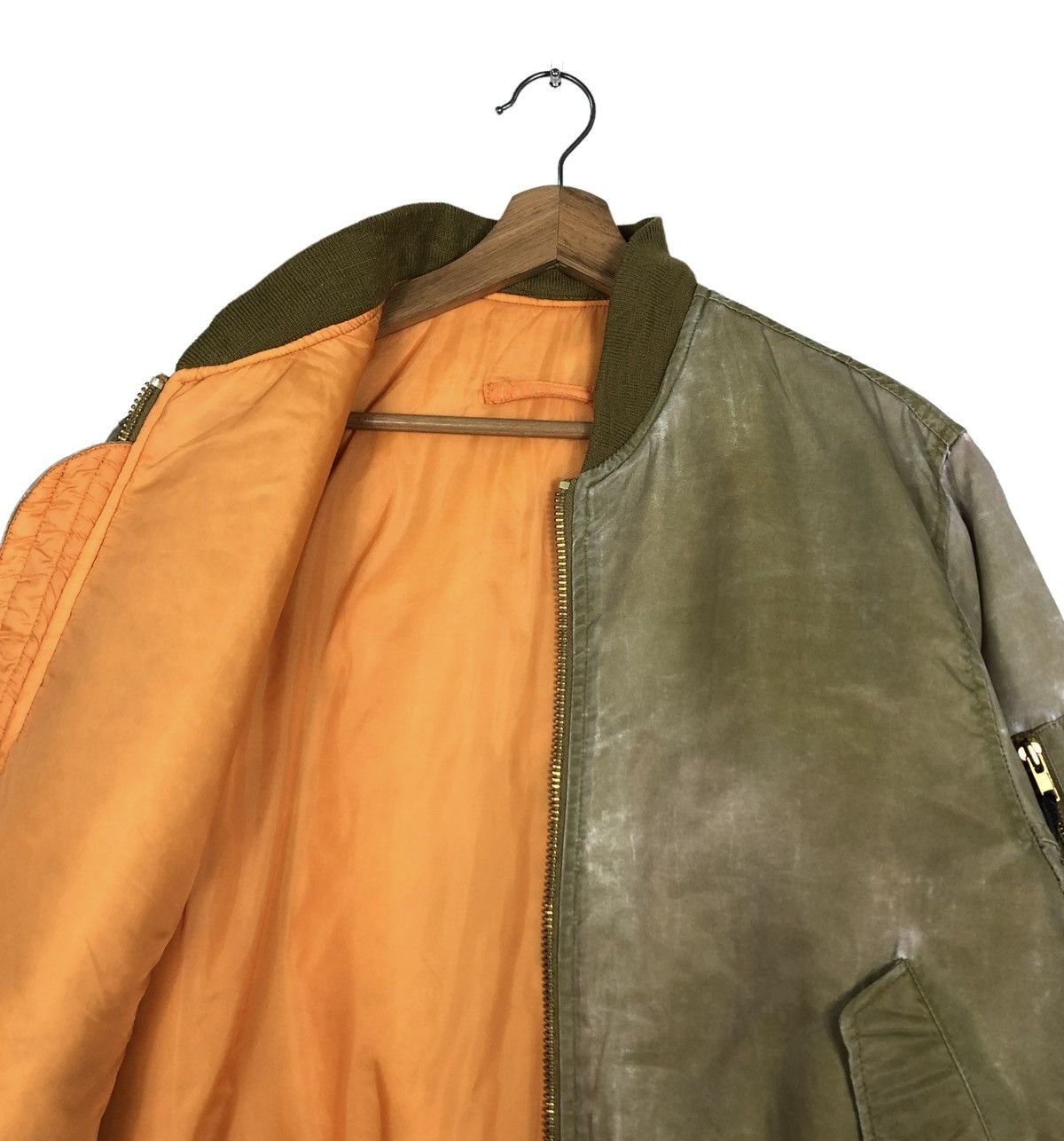 Vintage 🔥RIOT RIOT VINTAGE BOMBER JACKET MA-1 MILITARY US ARMY Size US L / EU 52-54 / 3 - 12 Thumbnail
