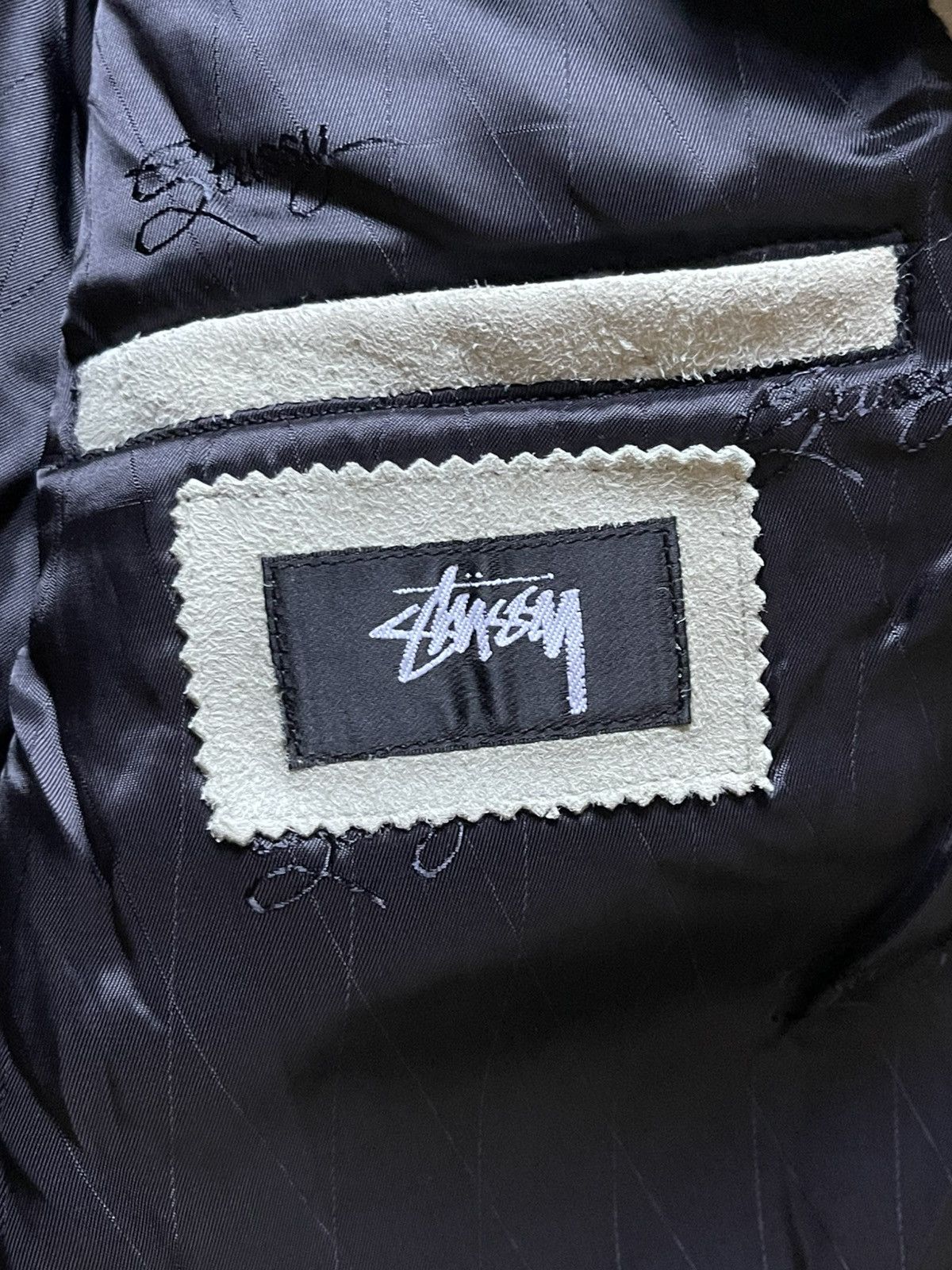 Stussy Stussy Bing Green Suede Leather Jacket BRAND NEW MSRP $475 Size US S / EU 44-46 / 1 - 8 Thumbnail