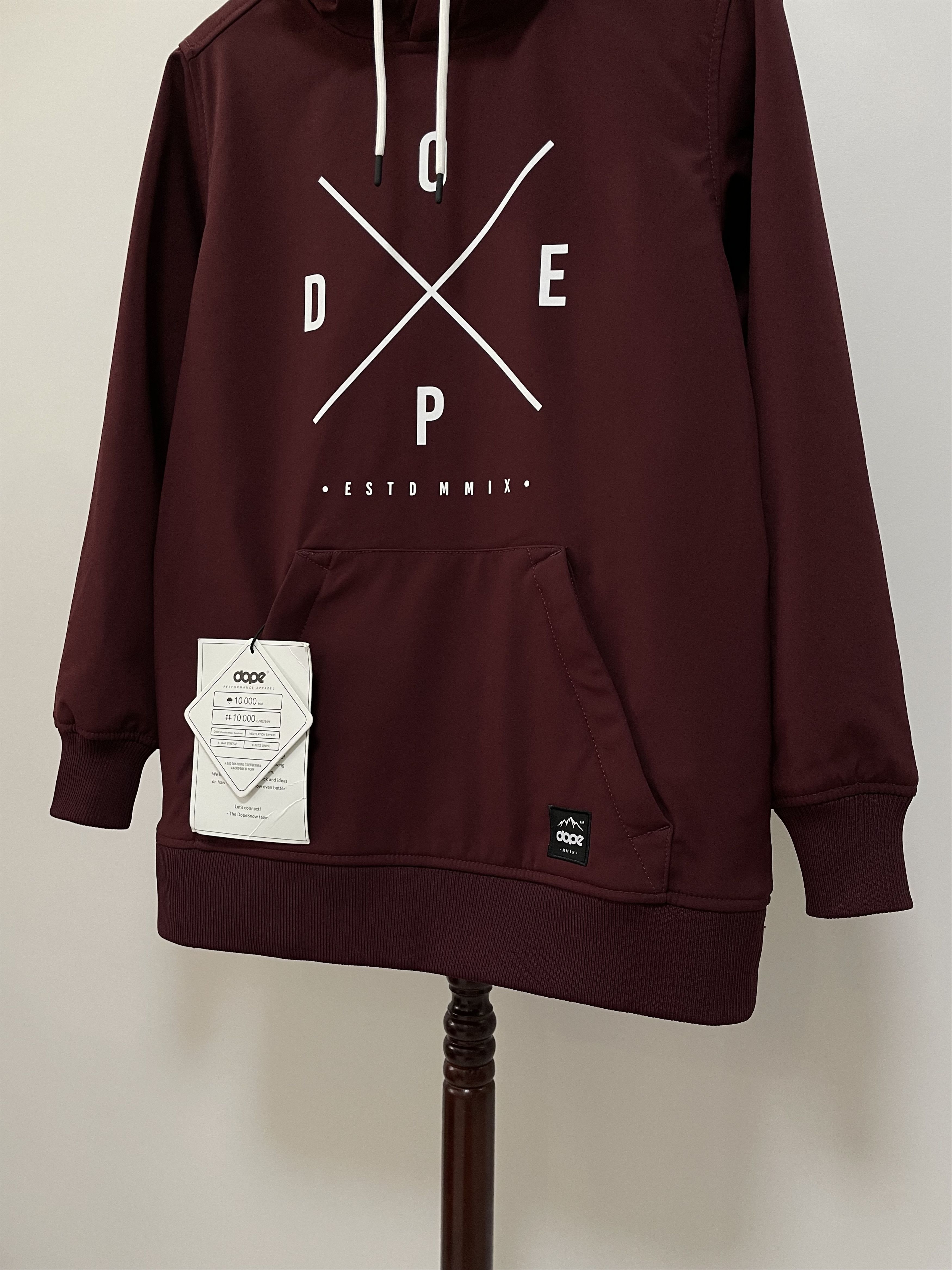 Other DOPE Snow Yeti 10k Jacket Hoodie Snowboard Ski Anorak Size XS / US 0-2 / IT 36-38 - 11 Thumbnail