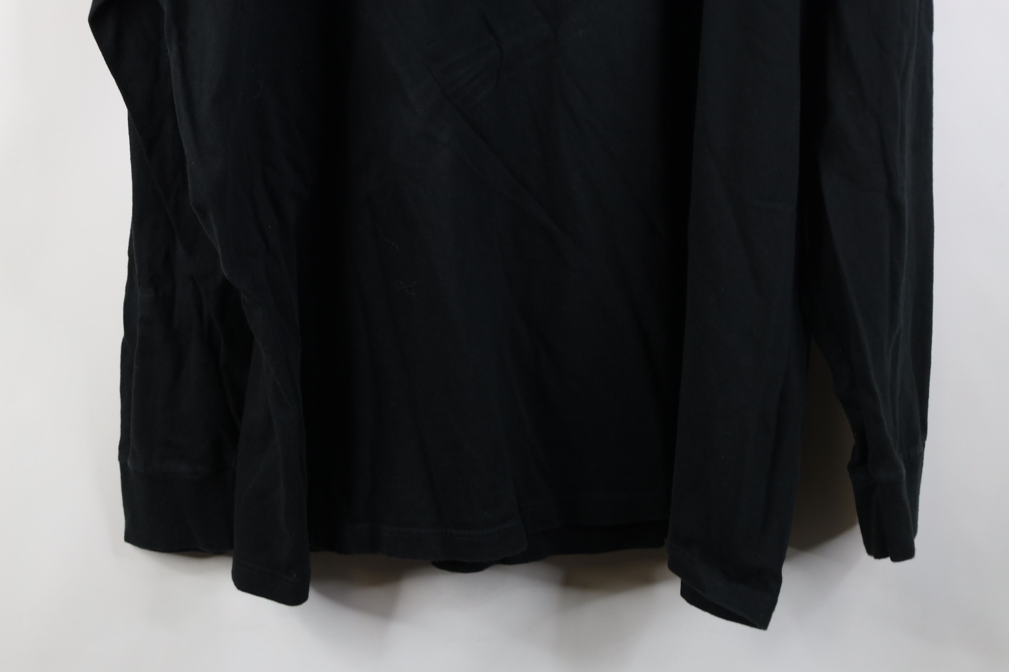 Polo Ralph Lauren Vintage 90s Ralph Lauren Cotton Long Sleeve T-Shirt Black Size US XXL / EU 58 / 5 - 13 Thumbnail