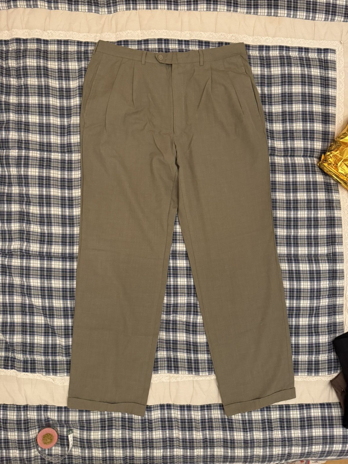 Loro Piana Loro Piana Fabric Vintage Sartorial Trouser Size 54L - 1 Thumbnail