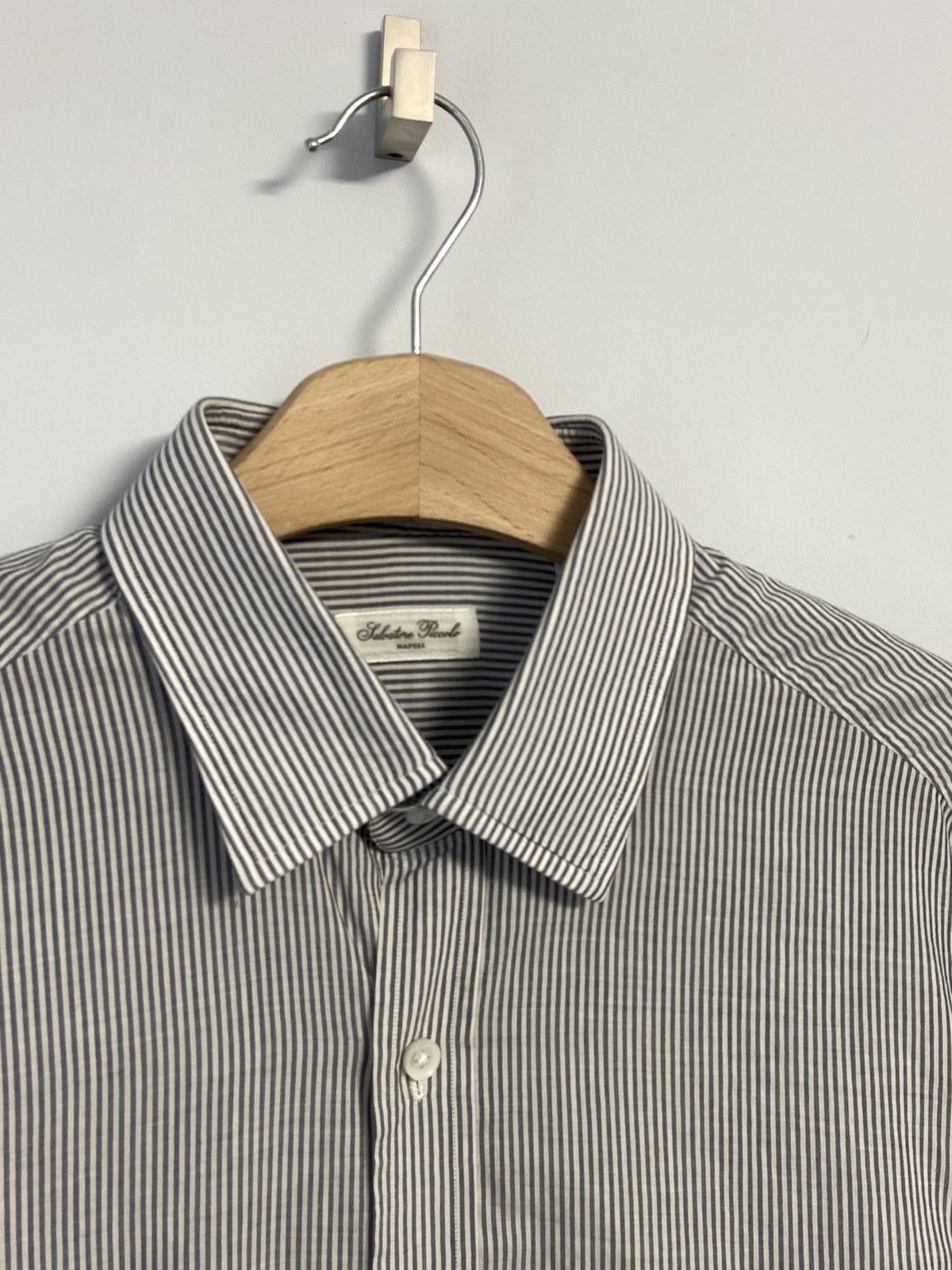 Salvatore Piccolo Salvatore Piccolo Shirt Button Up Long Sleeve Napoli Size US XL / EU 56 / 4 - 5 Thumbnail