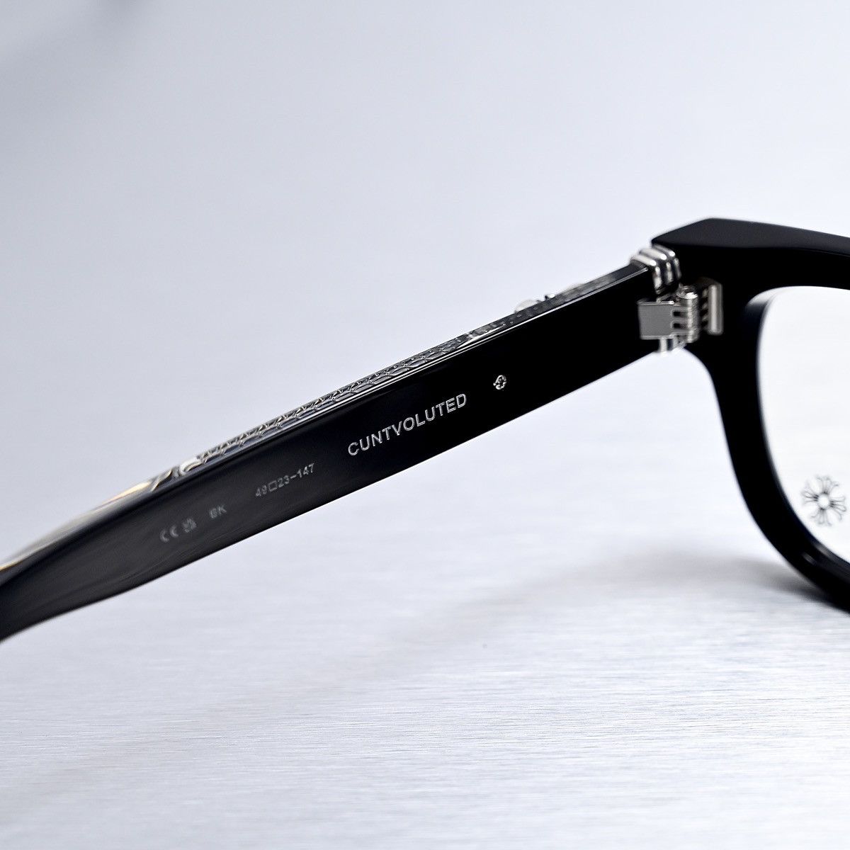 Chrome Hearts CHROME HEARTS CUNTVOLUTED GLASSES Size ONE SIZE - 12 Thumbnail
