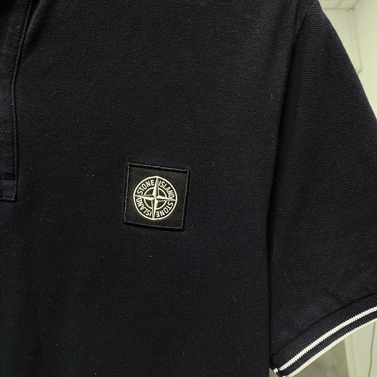 Stone Island Vintage Stone Island Polo Shirt Patch Program Size US S / EU 44-46 / 1 - 5 Thumbnail