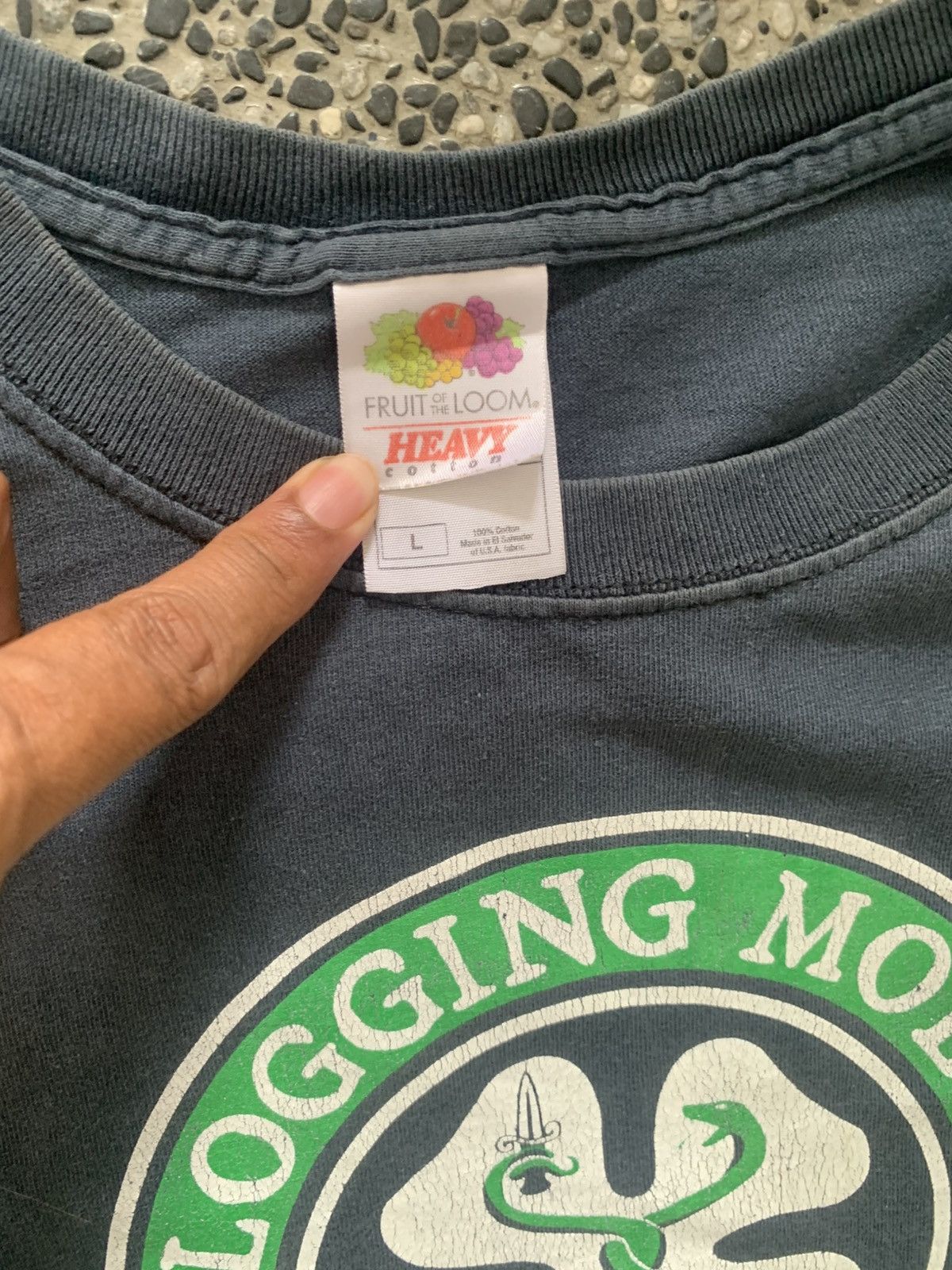 Band Tees × Vintage Vintage 2003 Logging Molly Punk Rock Band T shirt Size US L / EU 52-54 / 3 - 7 Thumbnail