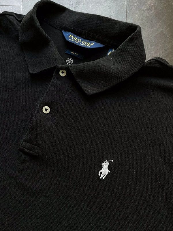 Polo Ralph Lauren Ralph Lauren Polo Golf Pro Fit Sz L Small Pony Black White Size US L / EU 52-54 / 3 - 5 Thumbnail