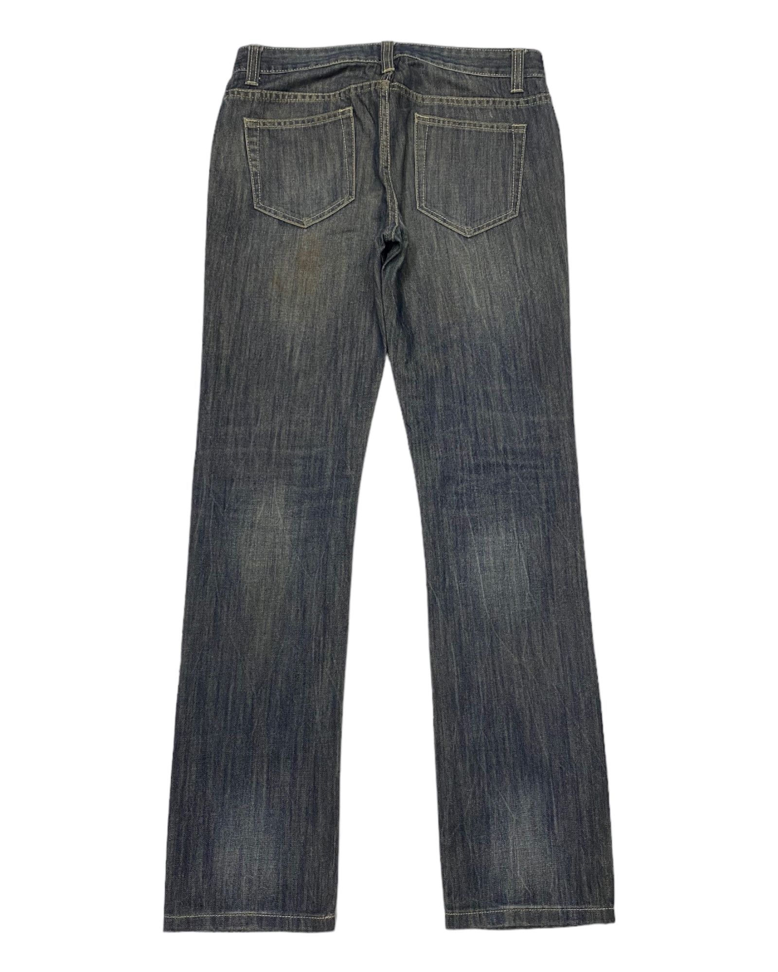 If Six Was Nine TWENTY ONE MEN DISTRESSED DENIM JEANS Size US 31 - 2 Thumbnail