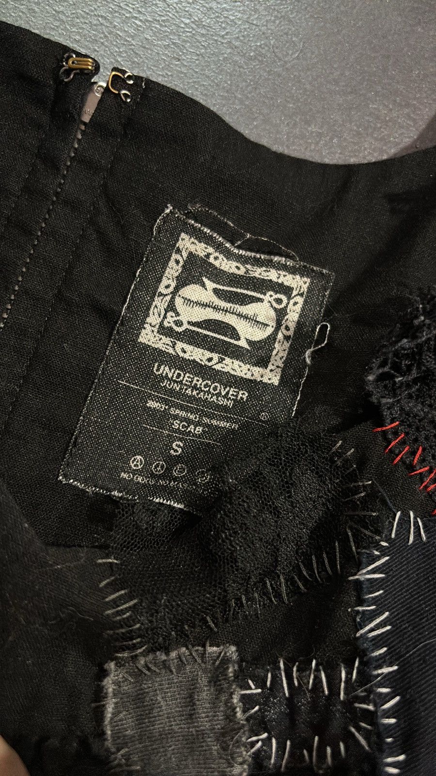 Undercover Undercover SS03 Scab Patchwork Top Size US S / EU 44-46 / 1 - 4 Thumbnail